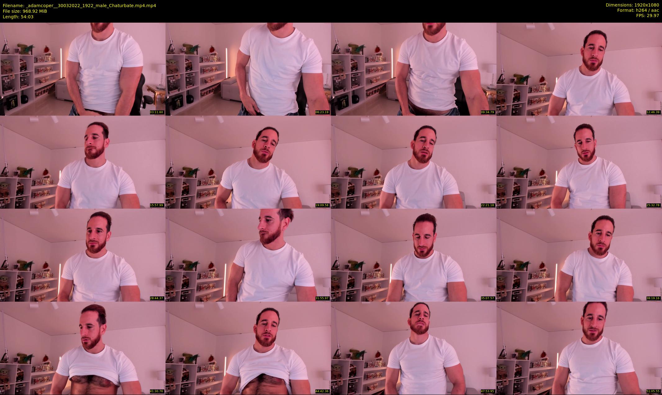 _adamcoper_ — 55 minute Chaturbate male cam show recording, 1080p, Mar 30, 2022