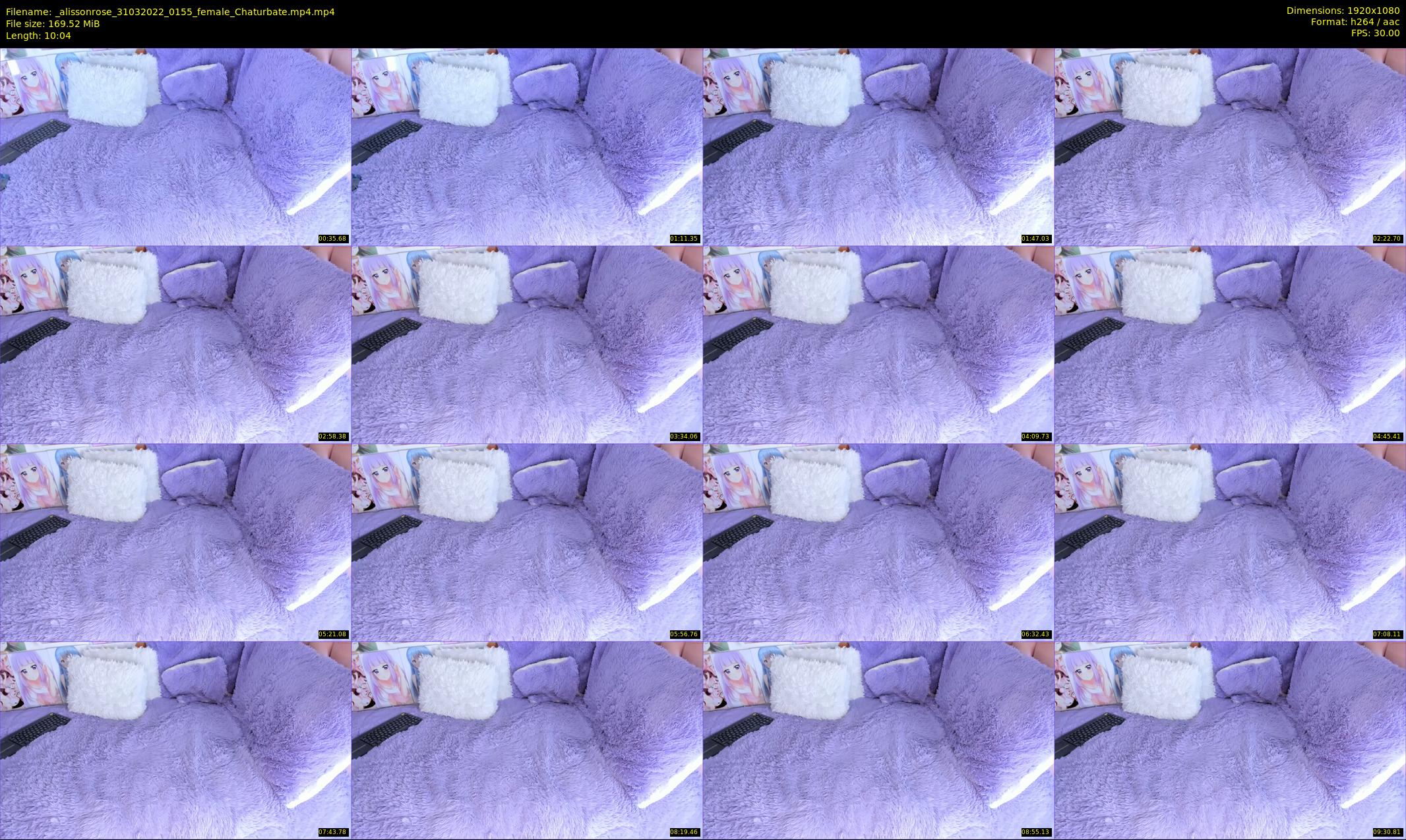 _alissonrose — 11 minute Chaturbate female cam show recording, 1080p, Mar 31, 2022