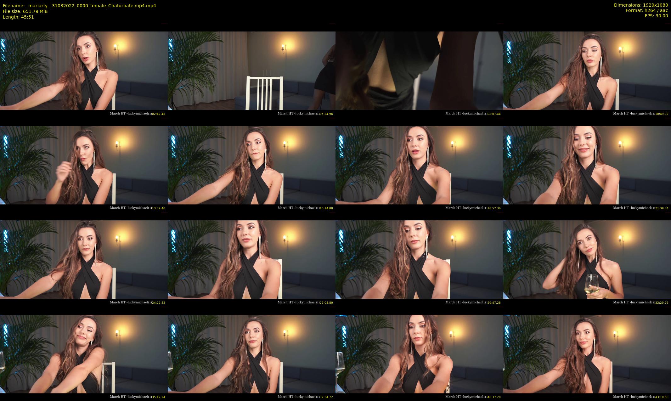 _mariarty_ — 46 minute Chaturbate female cam show recording, 1080p, Mar 31, 2022