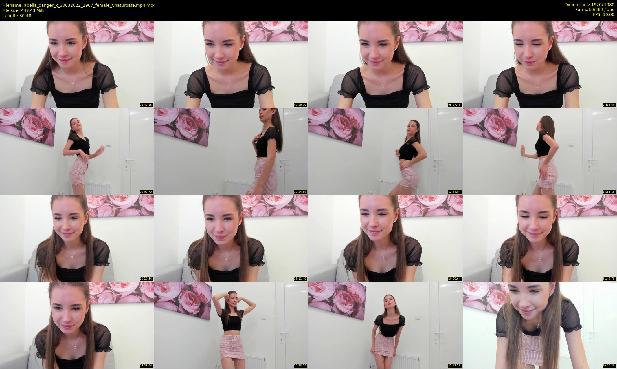 abella_danger_x — 31 minute Chaturbate female cam show recording, 1080p, Mar 30, 2022