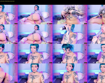aciddroll — 55 minute Chaturbate female cam show recording, 1080p, Mar 30, 2022