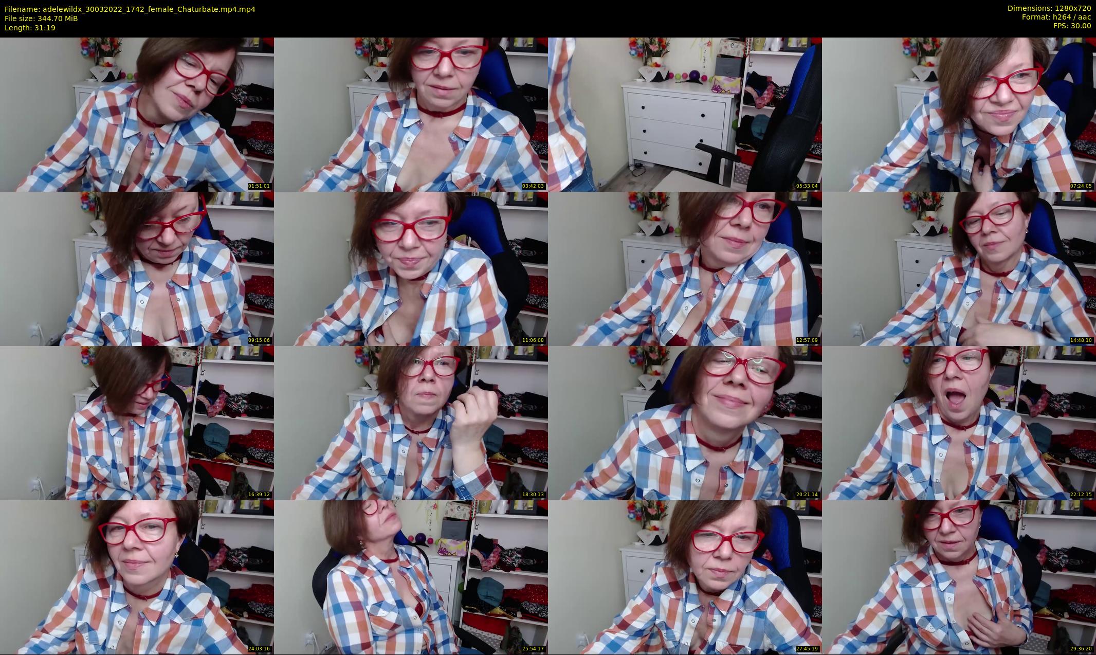 adelewildx — 32 minute Chaturbate female cam show recording, 720p, Mar 30, 2022