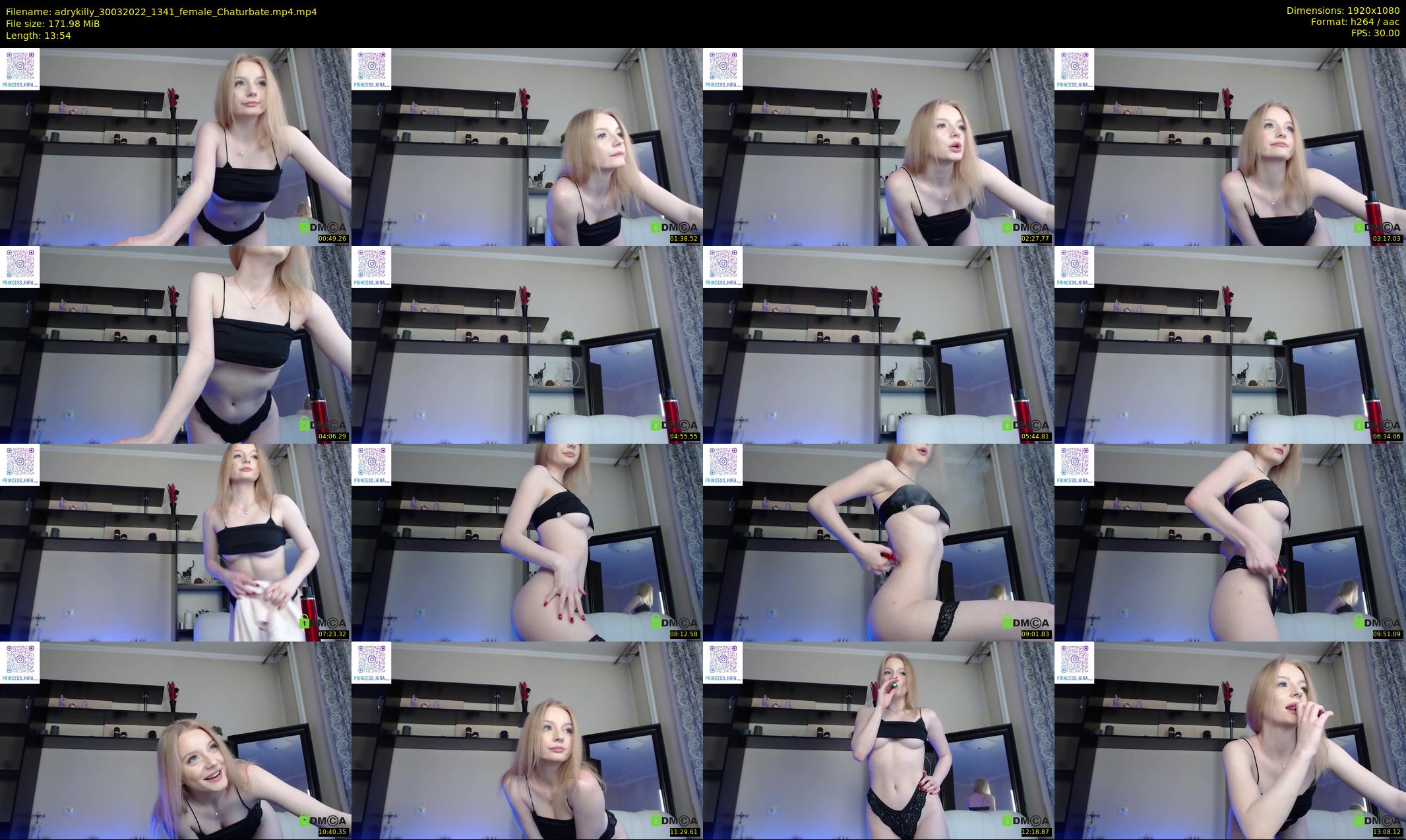 adrykilly — 14 minute Chaturbate female cam show recording, 1080p, Mar 30, 2022