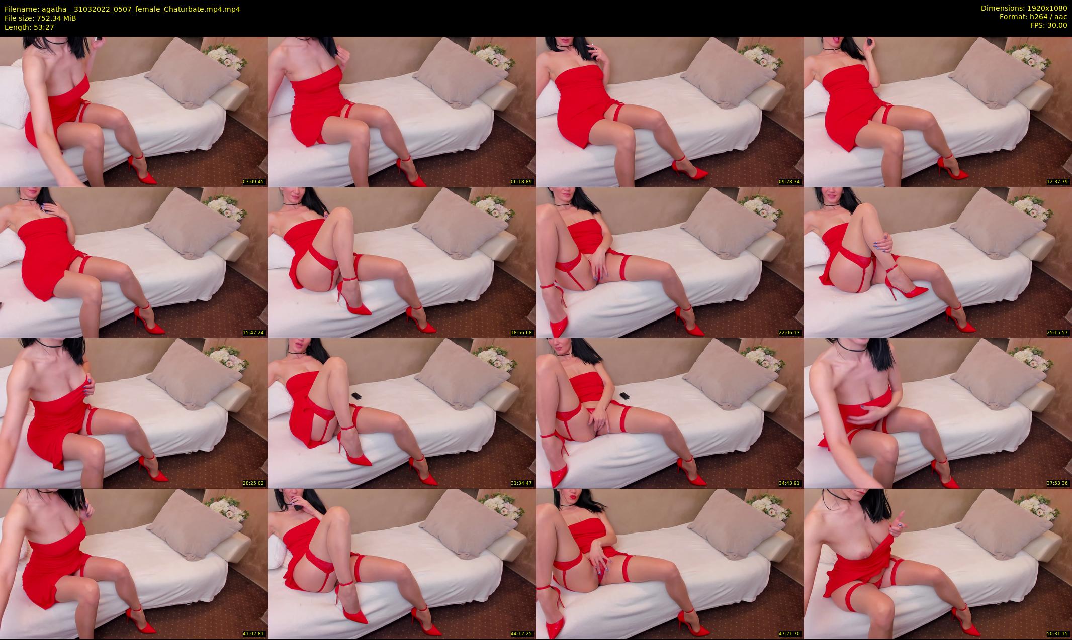 agatha_ — 54 minute Chaturbate female cam show recording, 1080p, Mar 31, 2022