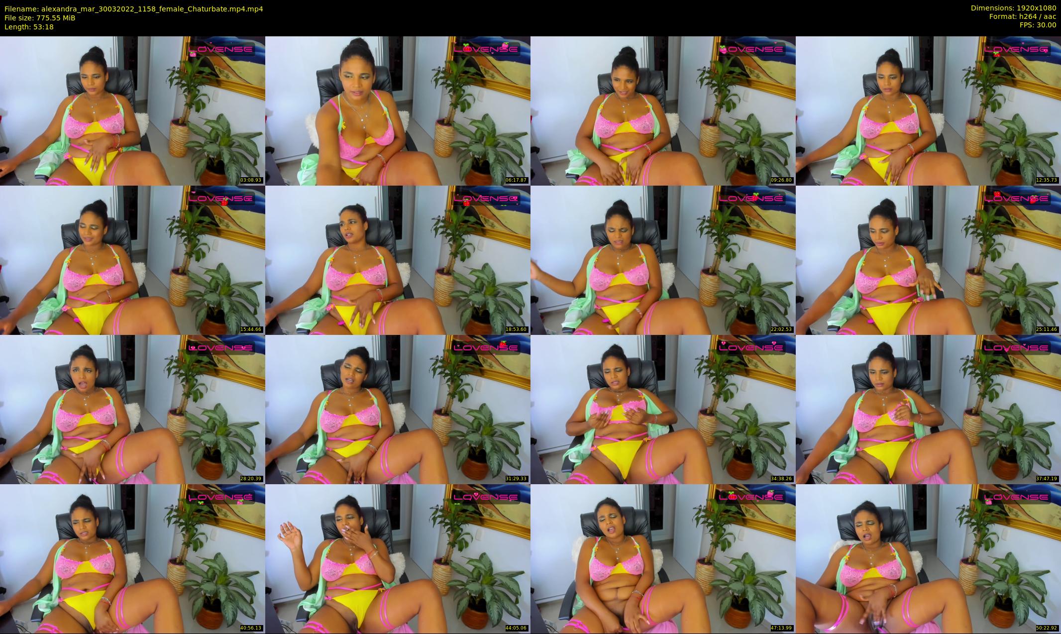 alexandra_mar — 54 minute Chaturbate female cam show recording, 1080p, Mar 30, 2022