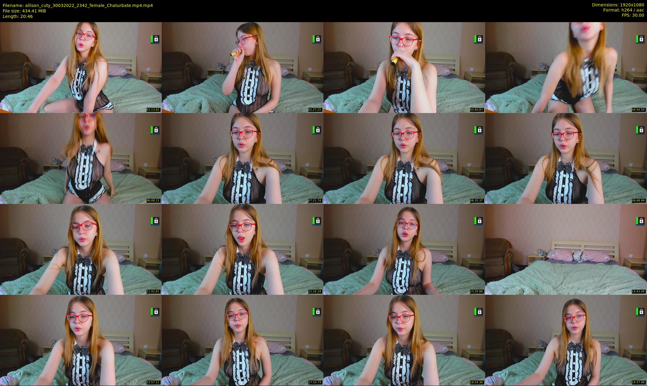 allison_cuty — 21 minute Chaturbate female cam show recording, 1080p, Mar 30, 2022