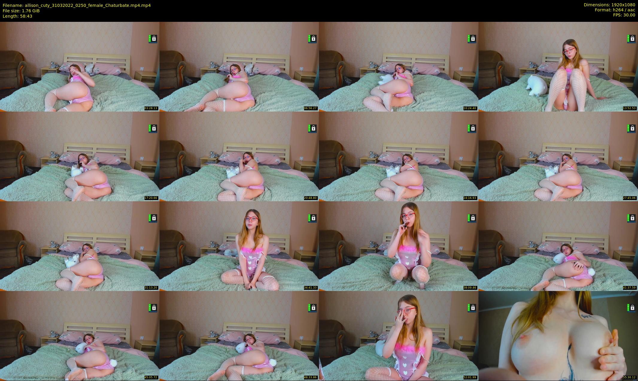 allison_cuty — 59 minute Chaturbate female cam show recording, 1080p, Mar 31, 2022