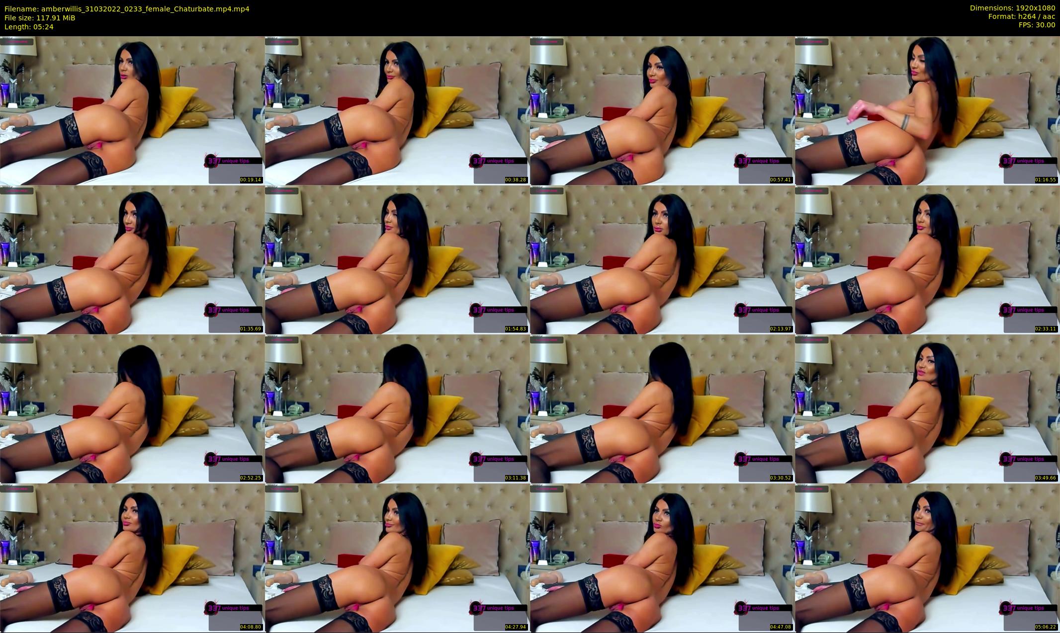 amberwillis — 6 minute Chaturbate female cam show recording, 1080p, Mar 31, 2022
