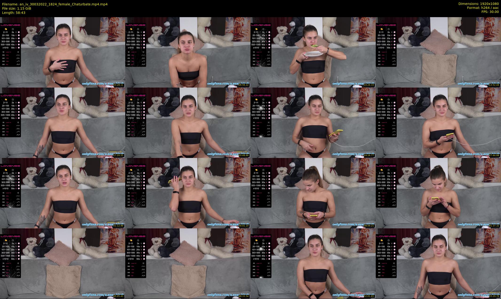 an_iv — 59 minute Chaturbate female cam show recording, 1080p, Mar 30, 2022