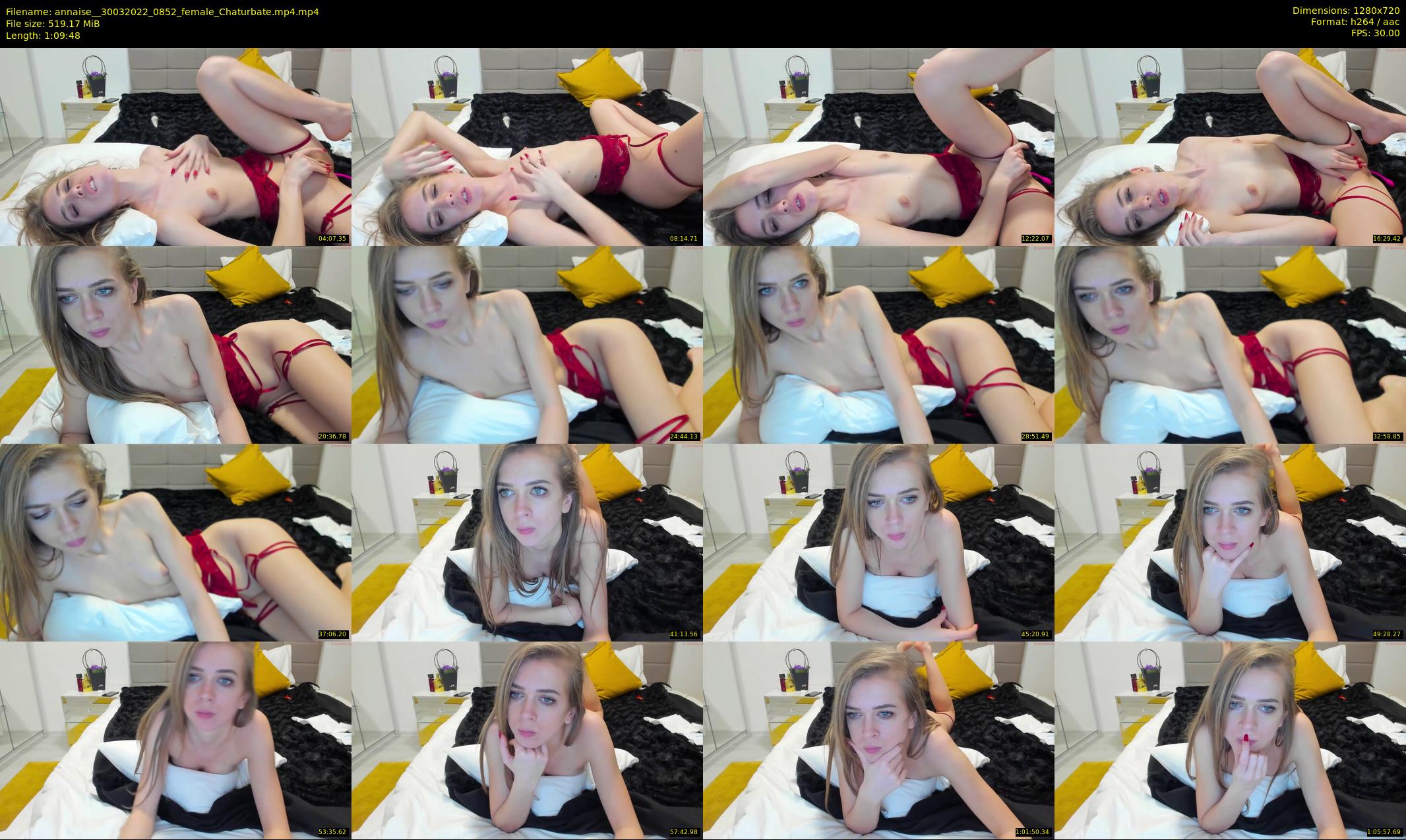 annaise_ — 70 minute Chaturbate female cam show recording, 720p, Mar 30, 2022