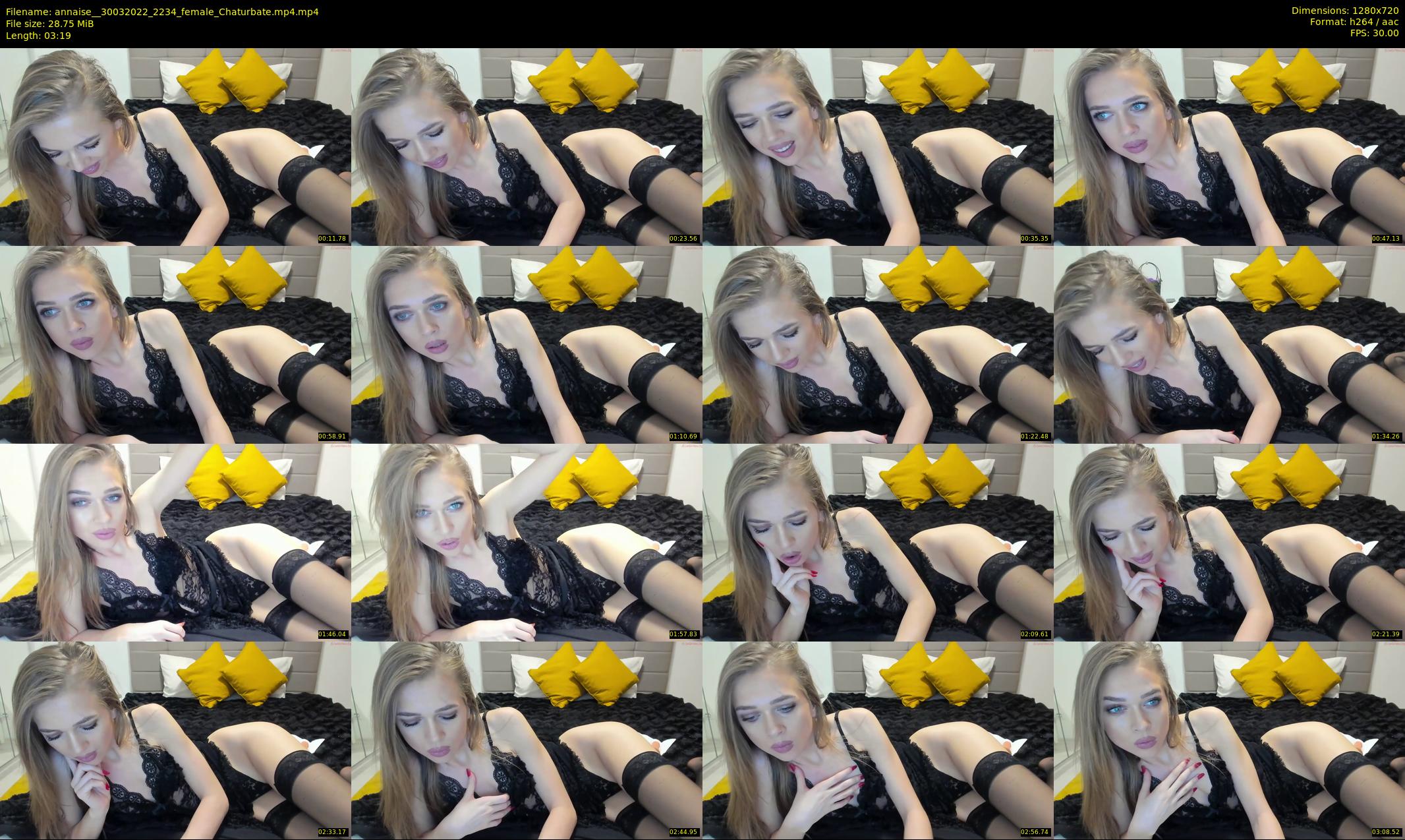 annaise_ — 4 minute Chaturbate female cam show recording, 720p, Mar 30, 2022
