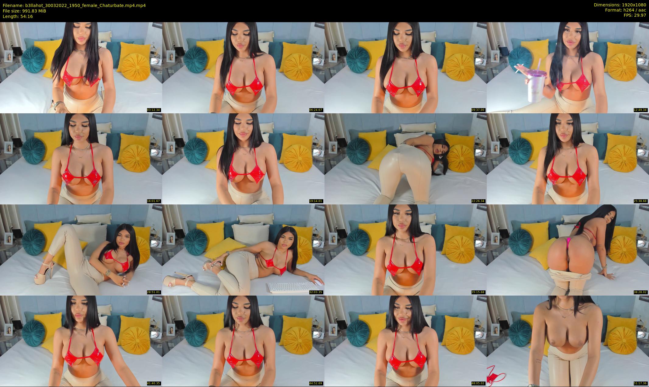 b3llahot — 55 minute Chaturbate female cam show recording, 1080p, Mar 30, 2022
