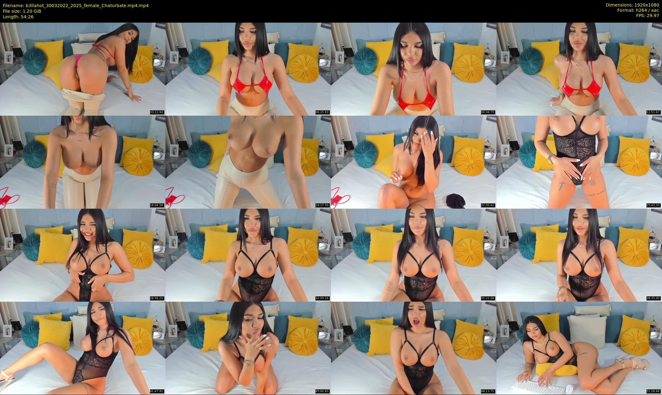 b3llahot — 55 minute Chaturbate female cam show recording, 1080p, Mar 30, 2022
