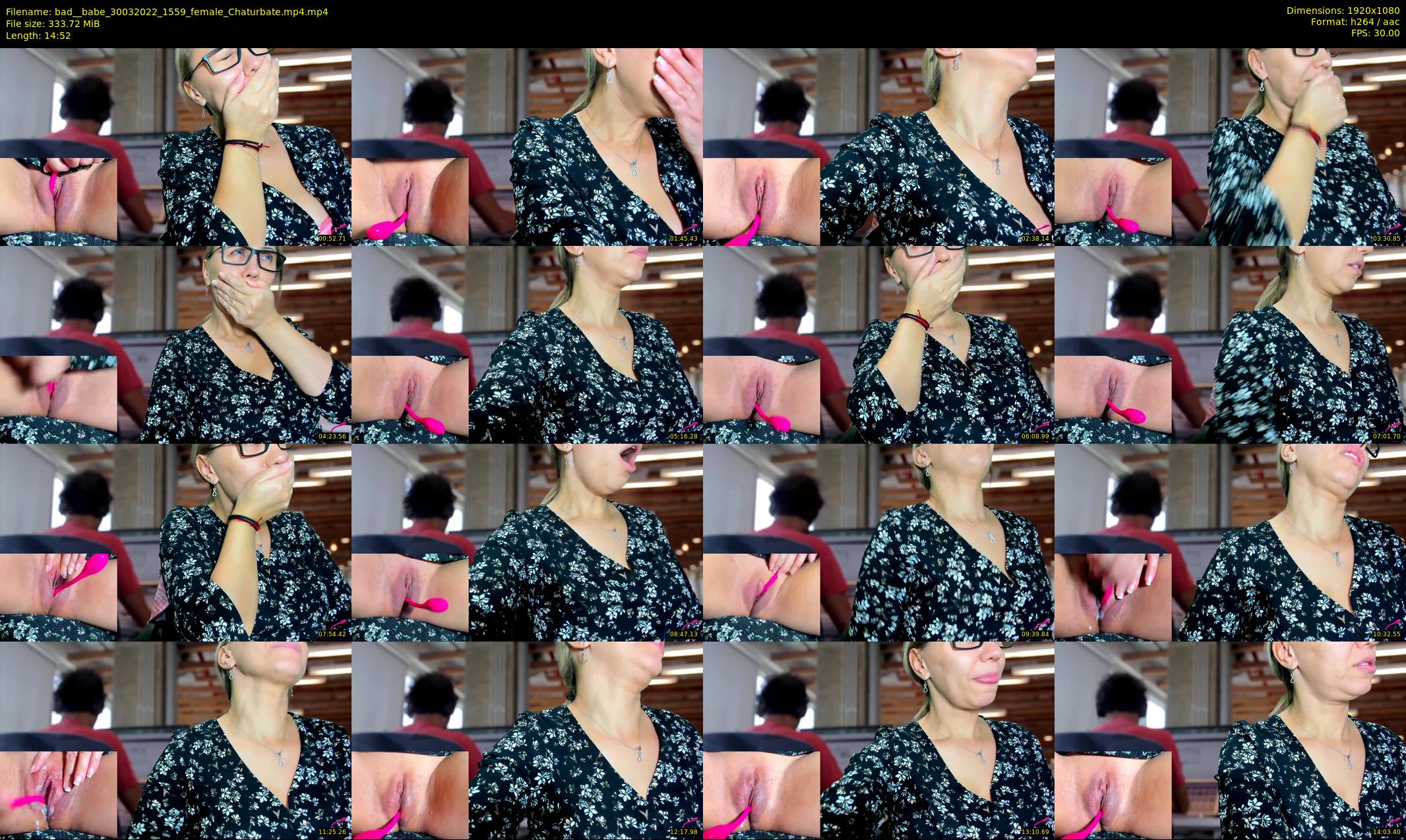 bad__babe — 15 minute Chaturbate female cam show recording, 1080p, Mar 30, 2022
