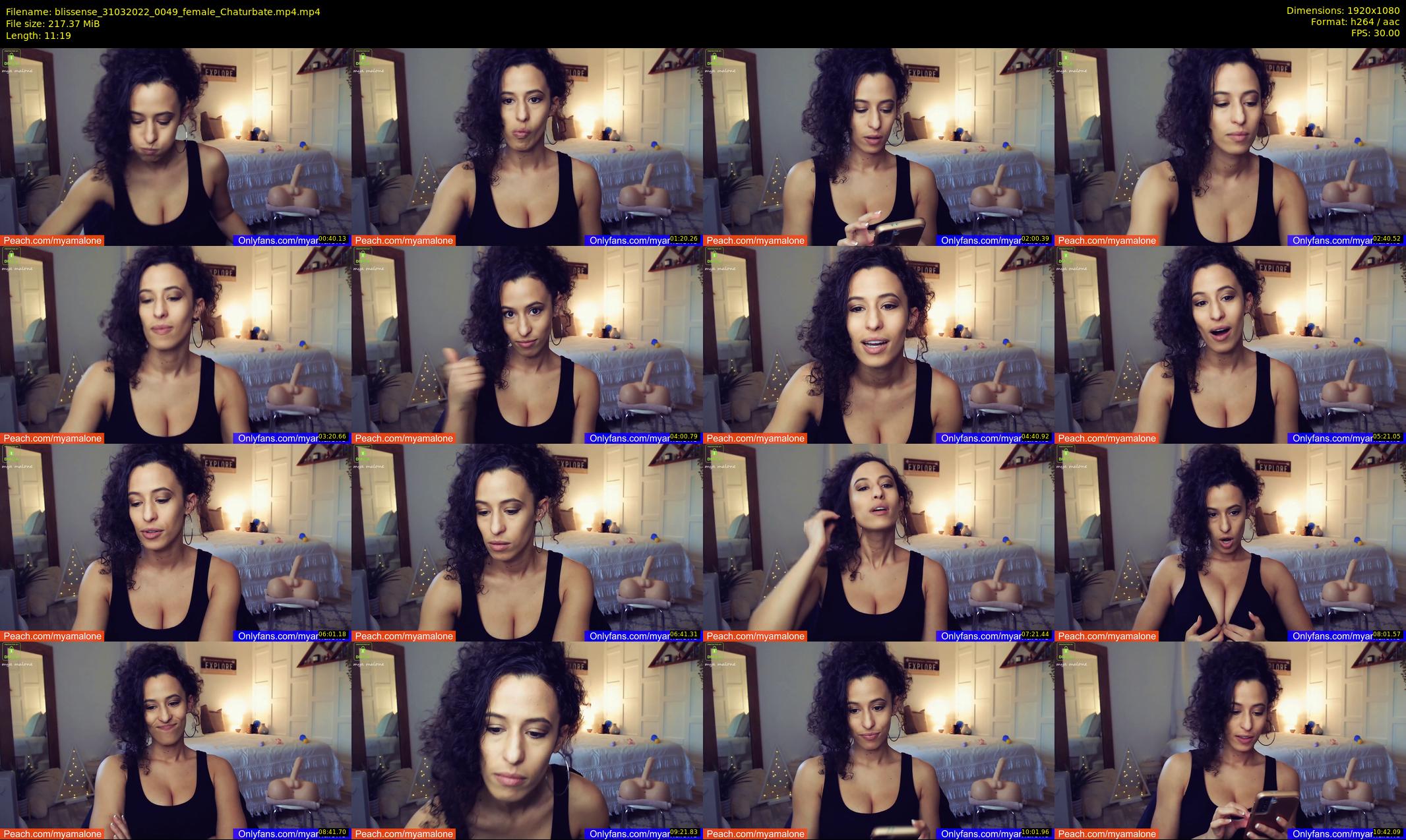 blissense — 12 minute Chaturbate female cam show recording, 1080p, Mar 31, 2022