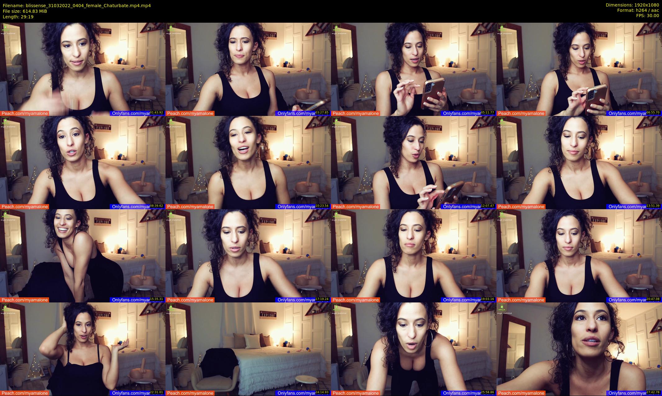 blissense — 30 minute Chaturbate female cam show recording, 1080p, Mar 31, 2022