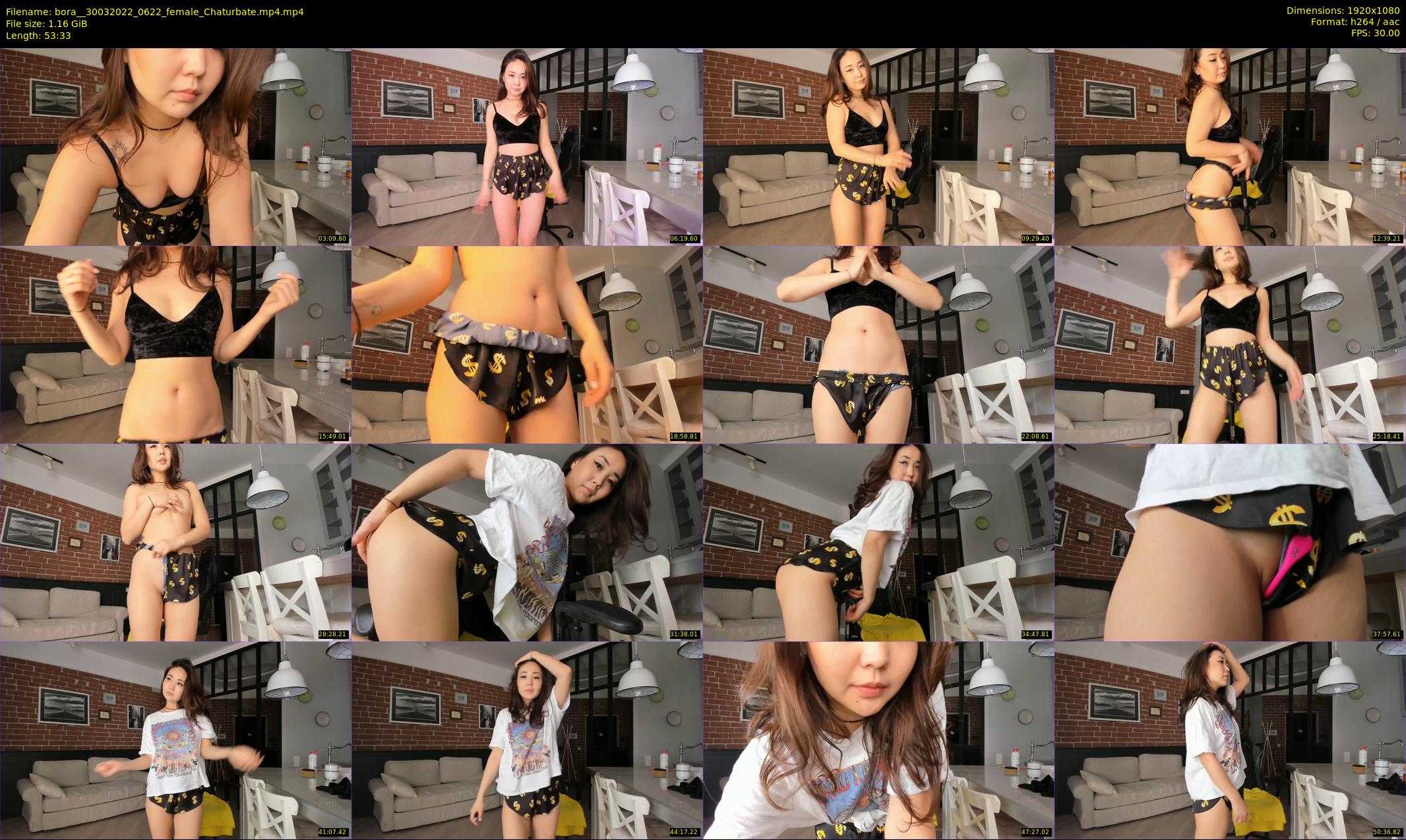 bora_ — 54 minute Chaturbate female cam show recording, 1080p, Mar 30, 2022