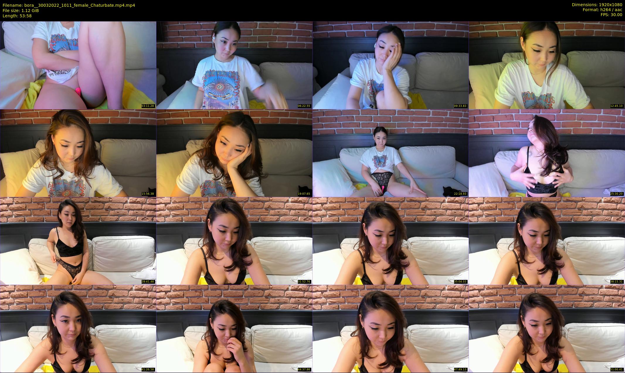 bora_ — 54 minute Chaturbate female cam show recording, 1080p, Mar 30, 2022