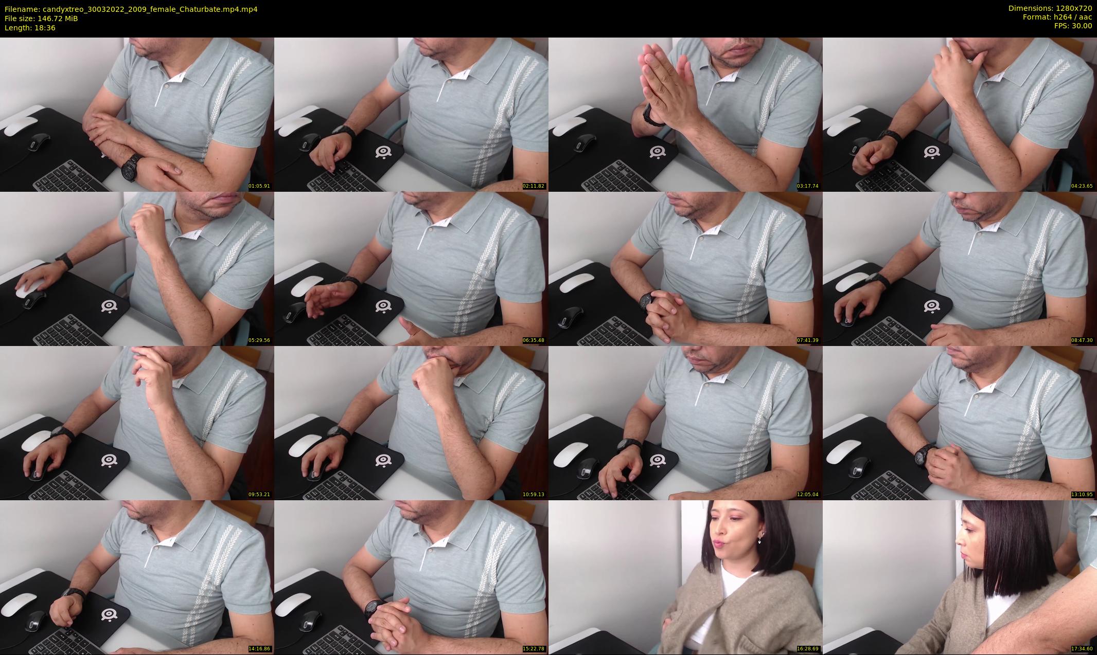 candyxtreo — 19 minute Chaturbate couple cam show recording, 720p, Mar 30, 2022