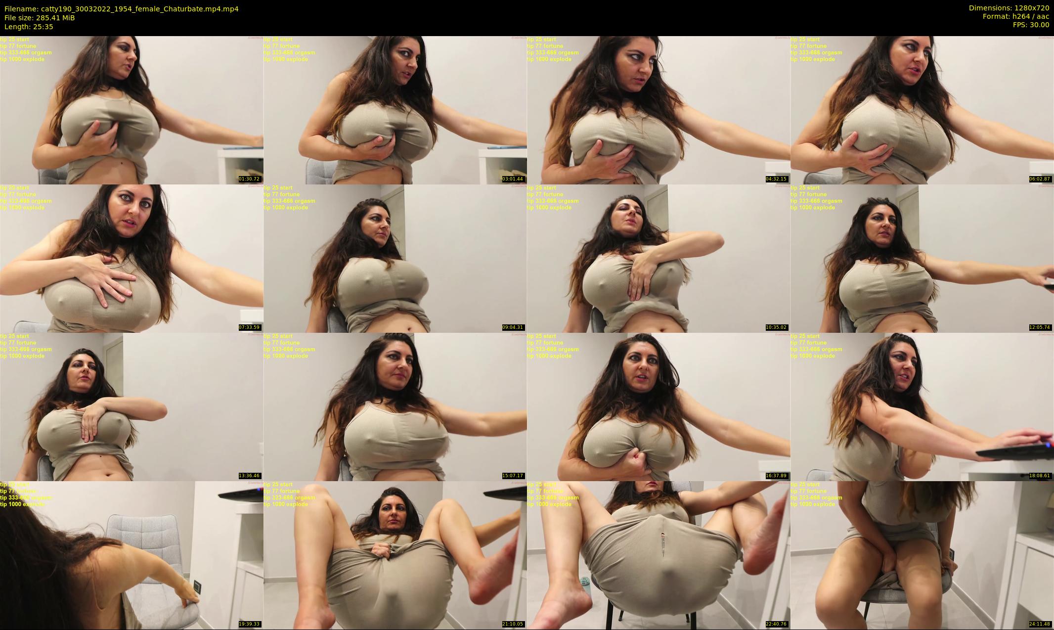 catty190 — 26 minute Chaturbate female cam show recording, 720p, Mar 30, 2022