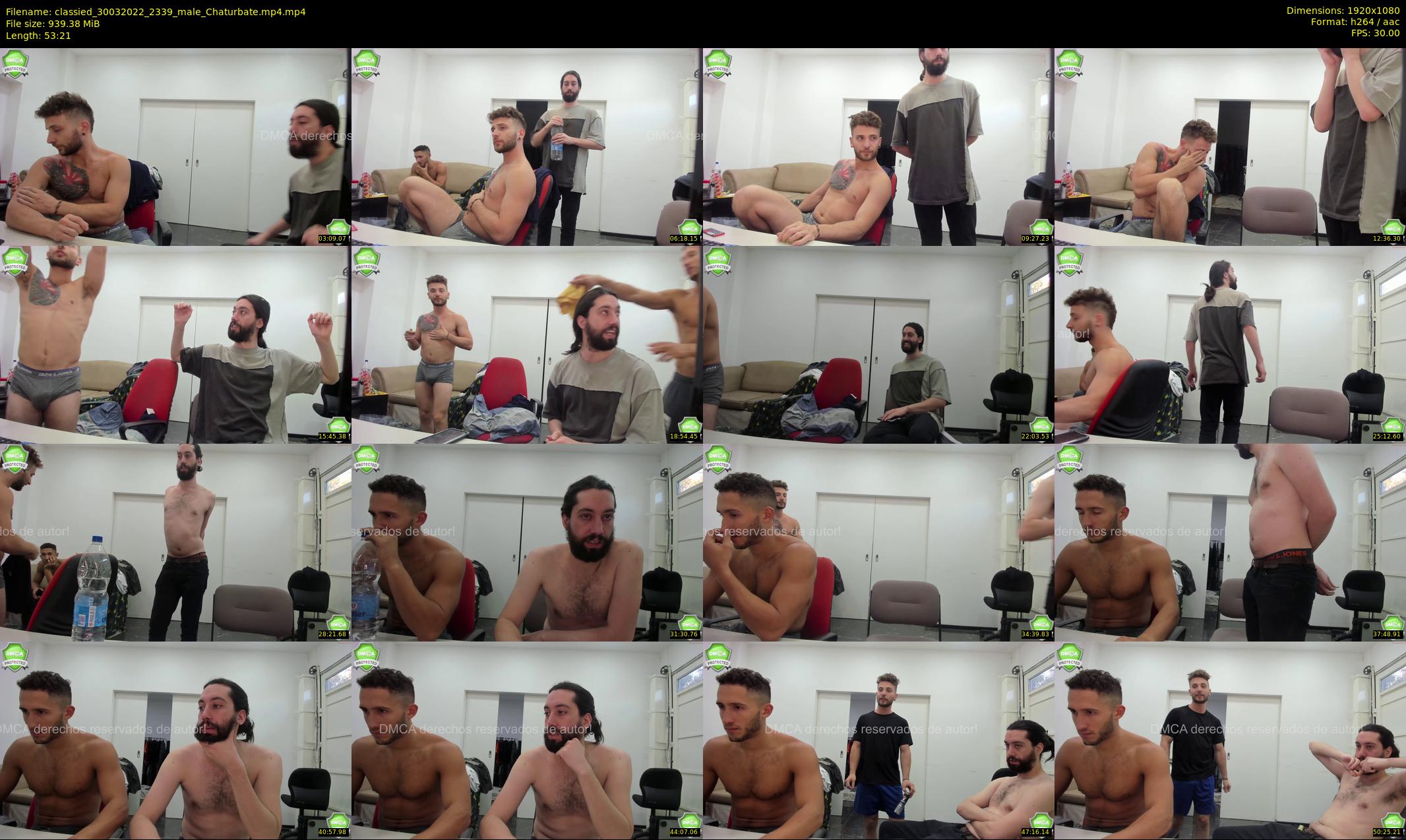 classied — 54 minute Chaturbate male cam show recording, 1080p, Mar 30, 2022