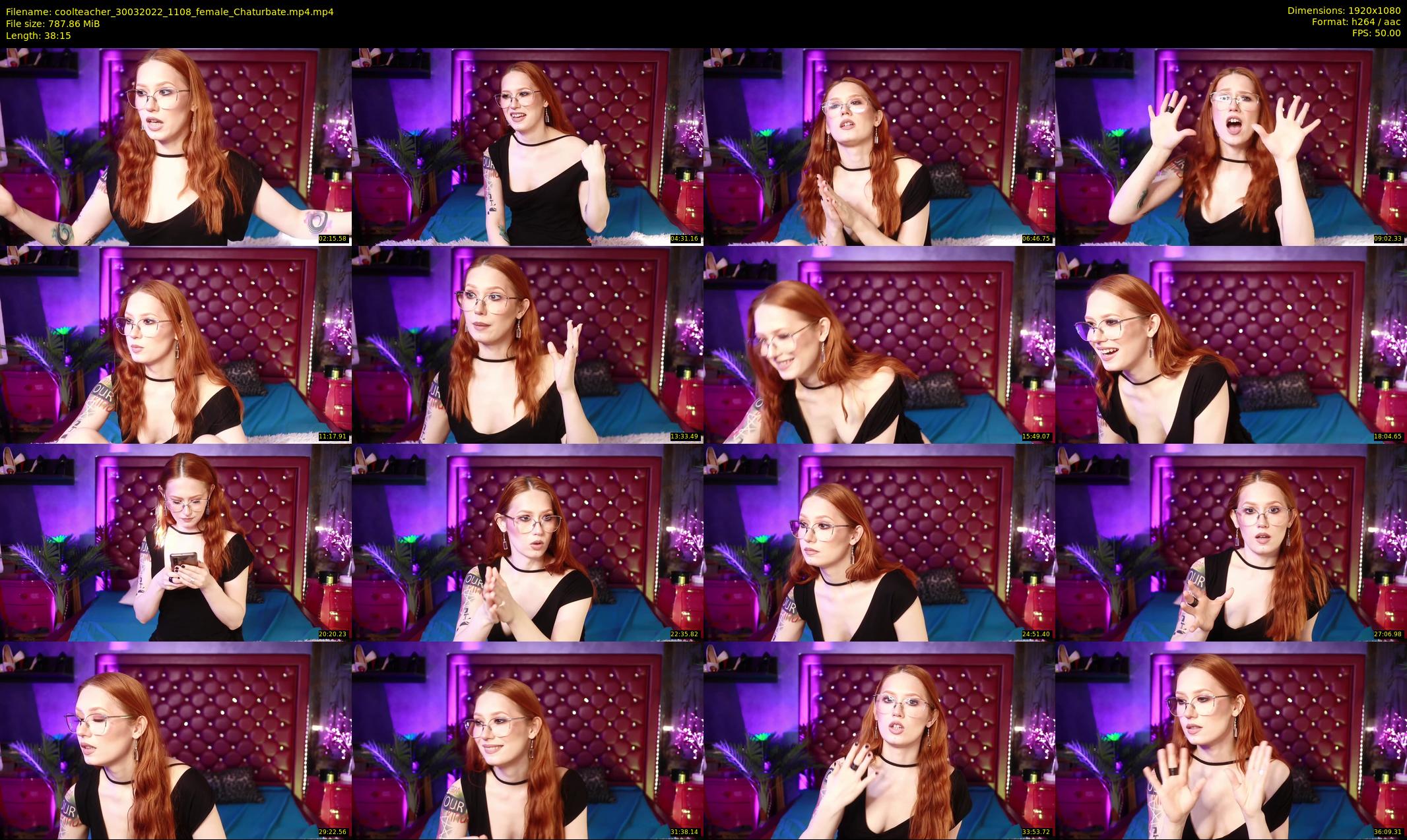 coolteacher — 39 minute Chaturbate female cam show recording, 1080p, Mar 30, 2022