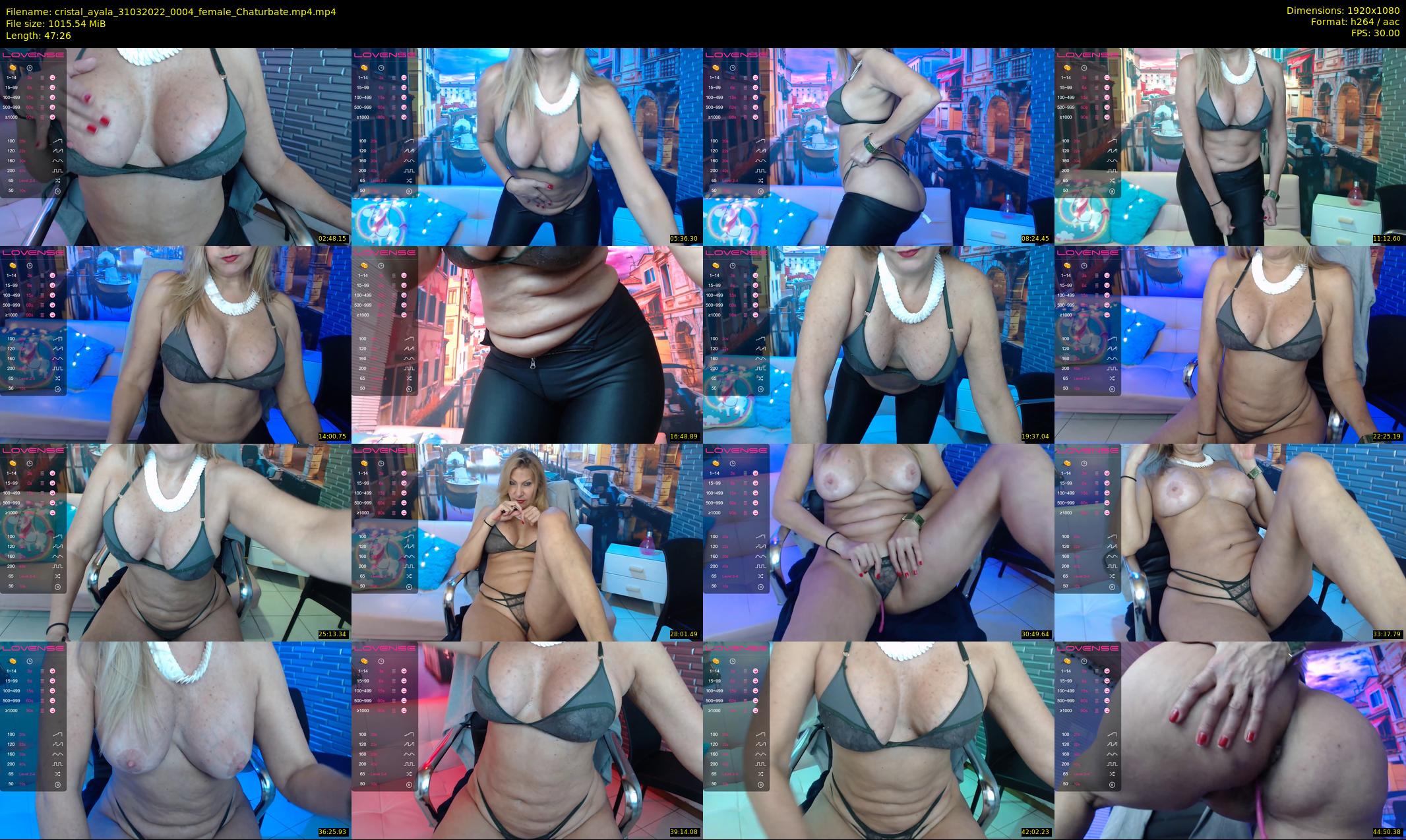 cristal_ayala — 48 minute Chaturbate female cam show recording, 1080p, Mar 31, 2022