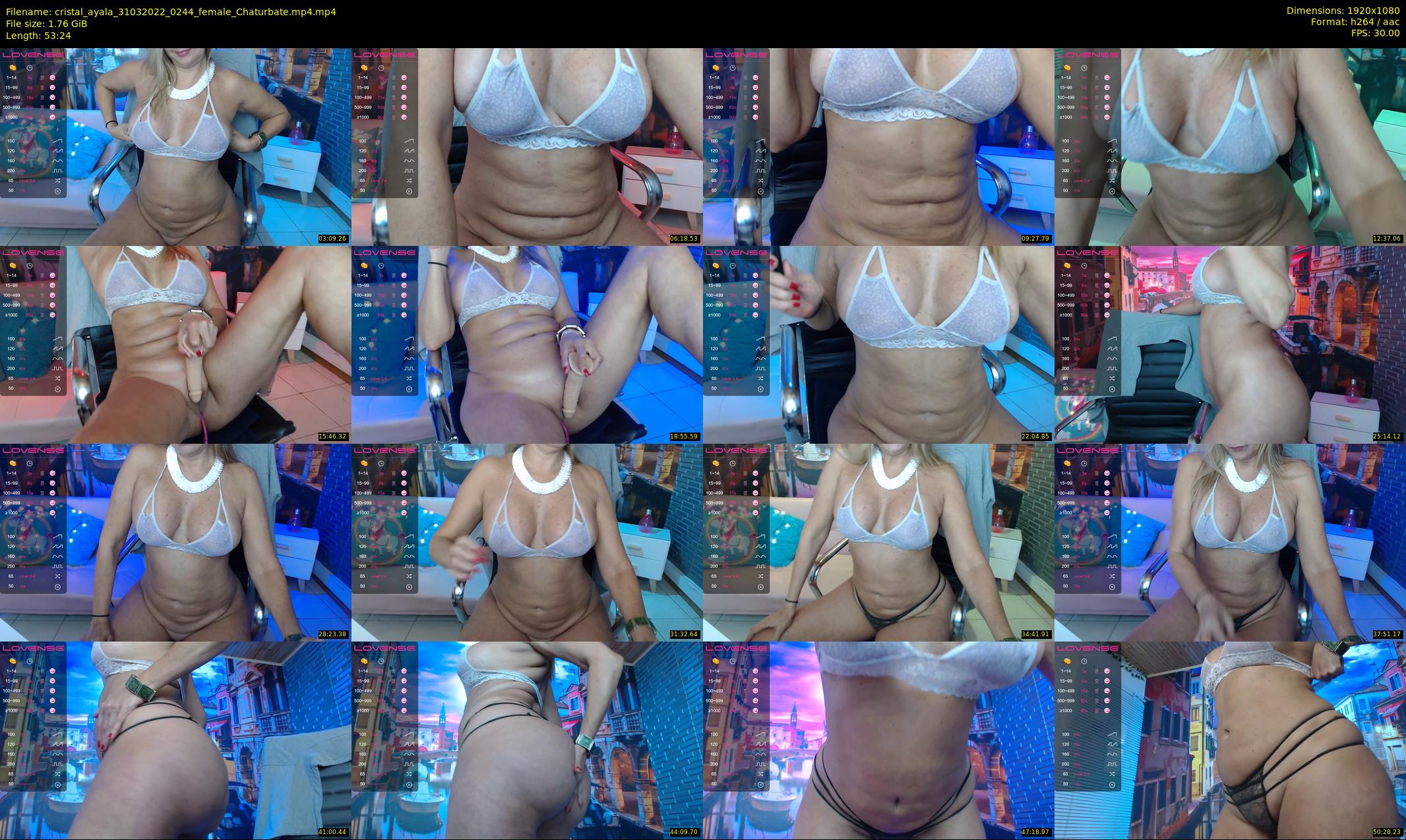cristal_ayala — 54 minute Chaturbate female cam show recording, 1080p, Mar 31, 2022