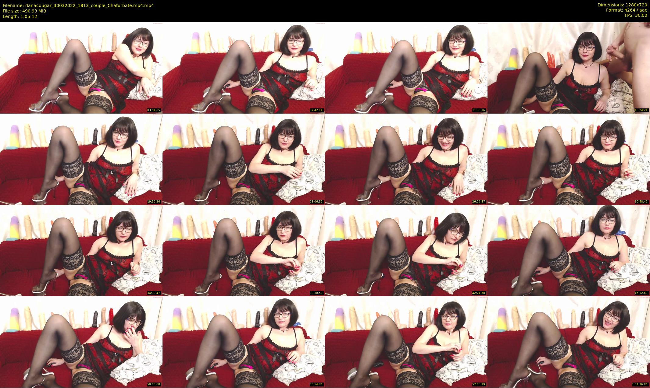 danacougar — 66 minute Chaturbate female cam show recording, 720p, Mar 30, 2022