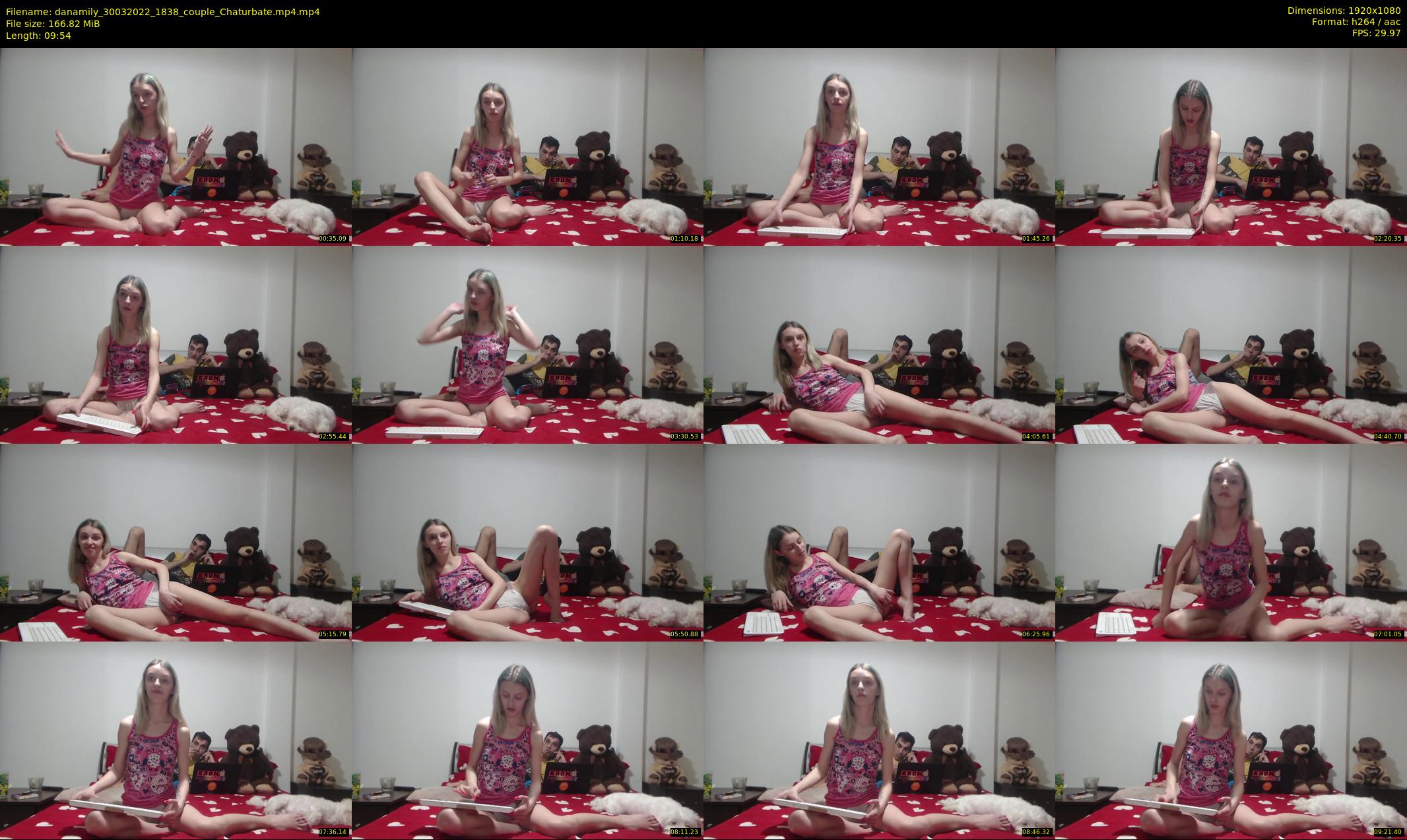 danamily — 10 minute Chaturbate female cam show recording, 1080p, Mar 30, 2022