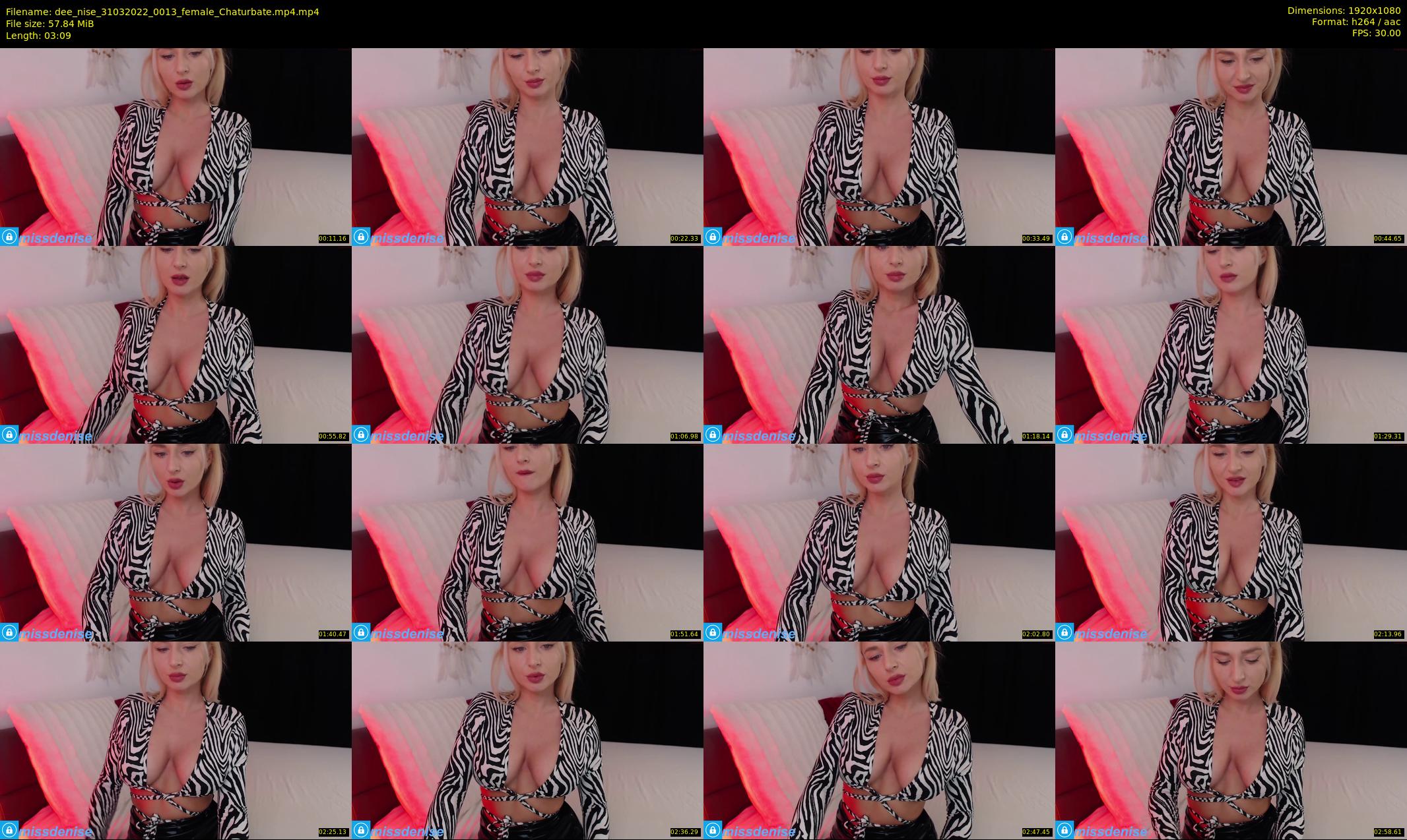 dee_nise — 4 minute Chaturbate female cam show recording, 1080p, Mar 31, 2022