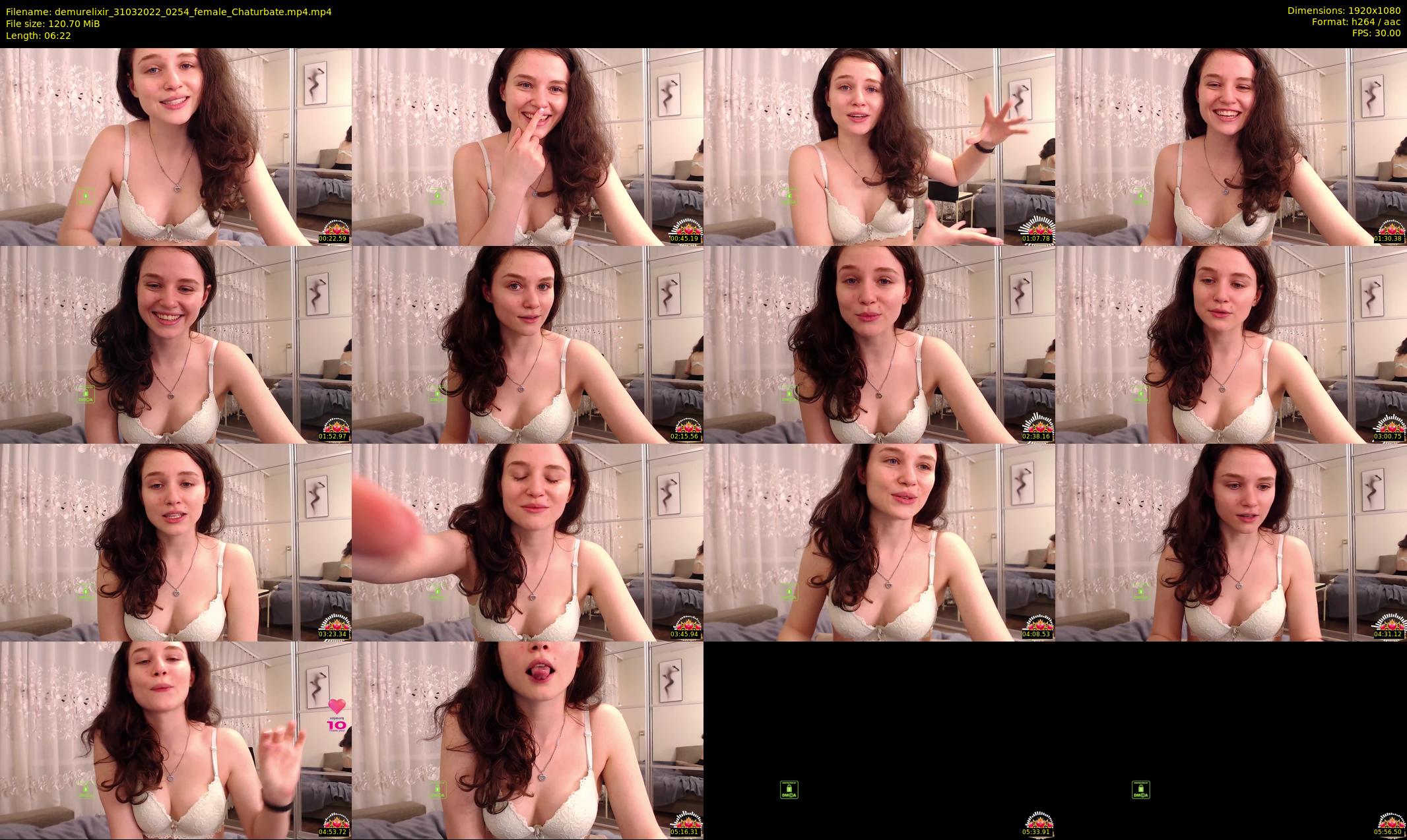 demurelixir — 7 minute Chaturbate female cam show recording, 1080p, Mar 31, 2022