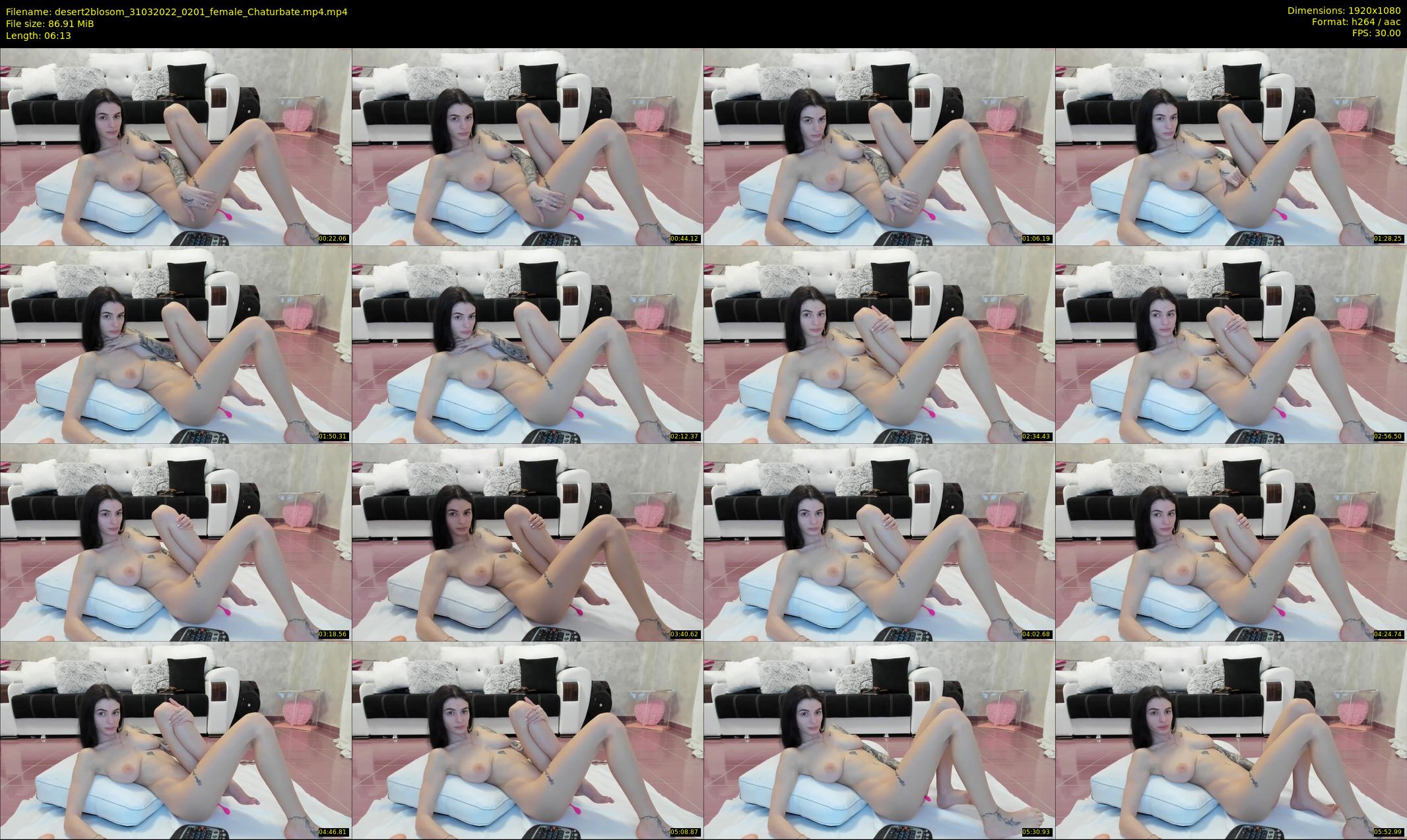 desert2blosom — 7 minute Chaturbate female cam show recording, 1080p, Mar 31, 2022