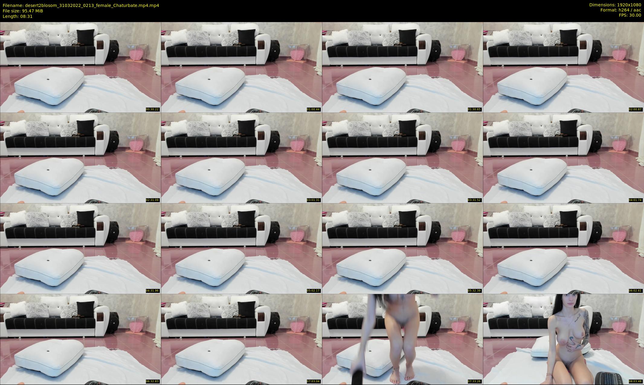 desert2blosom — 9 minute Chaturbate female cam show recording, 1080p, Mar 31, 2022