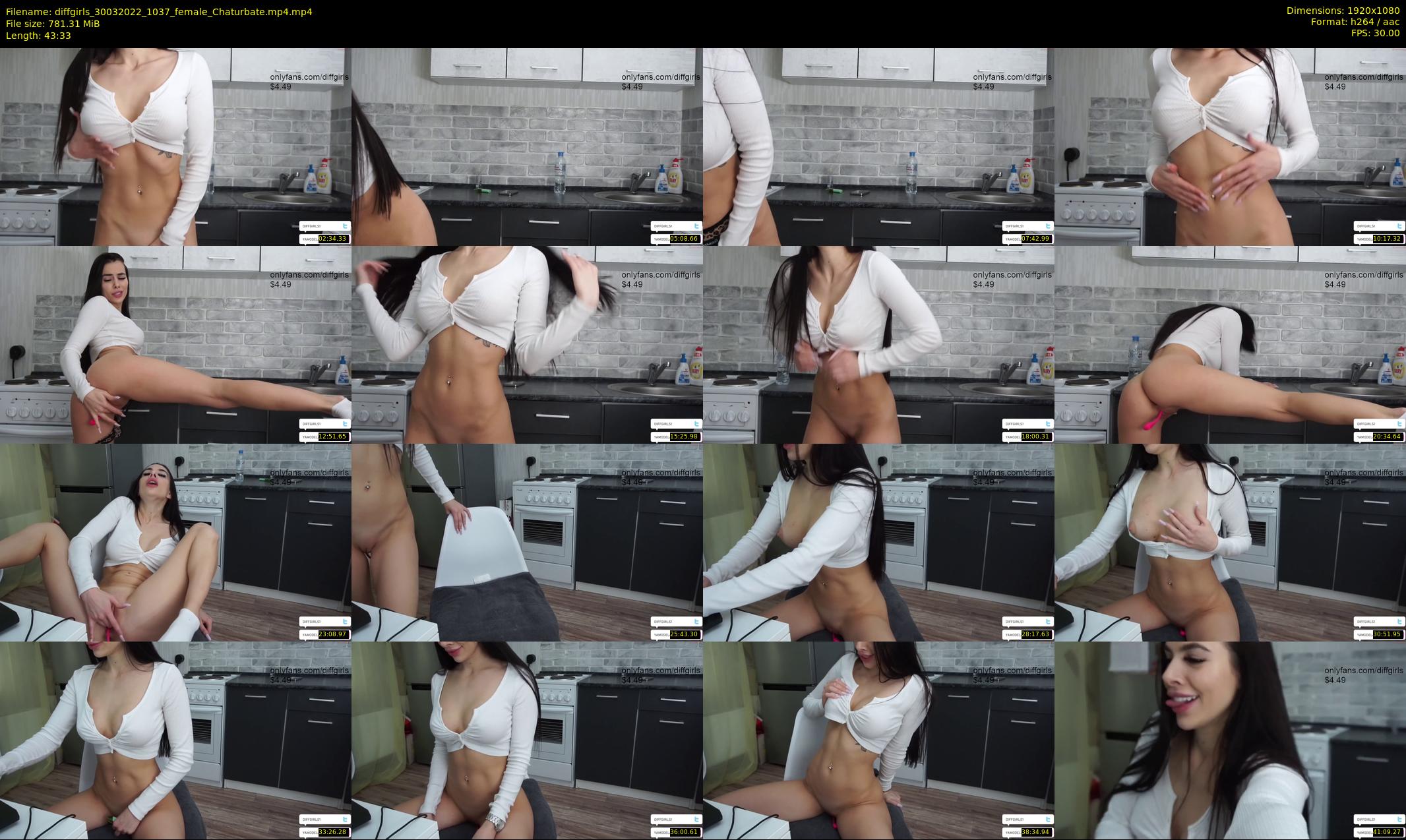 diffgirls — 44 minute Chaturbate female cam show recording, 1080p, Mar 30, 2022