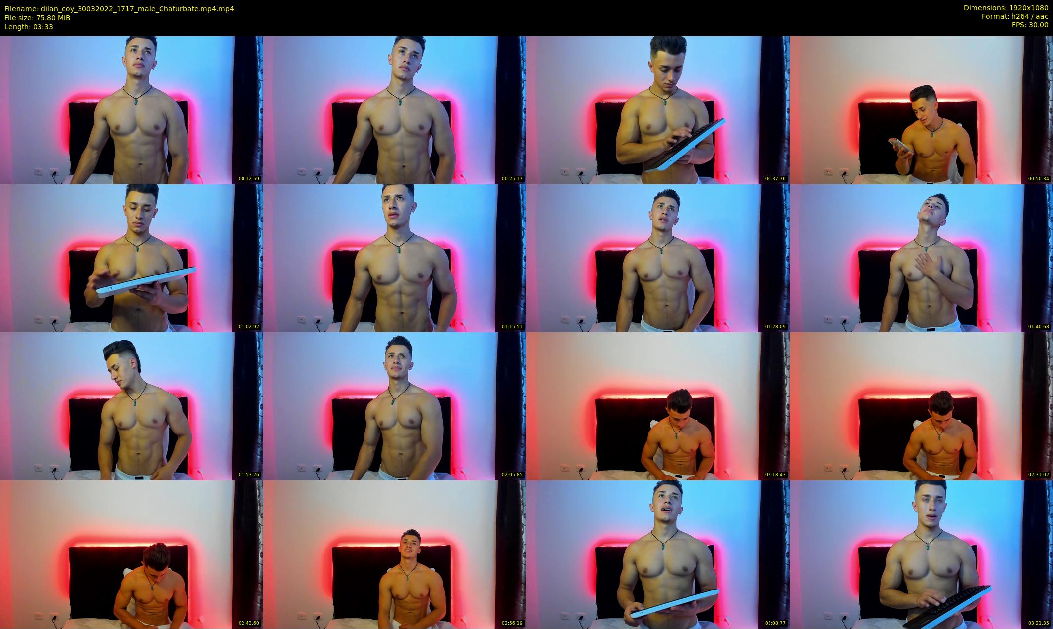 dilan_coy — 4 minute Chaturbate male cam show recording, 1080p, Mar 30, 2022