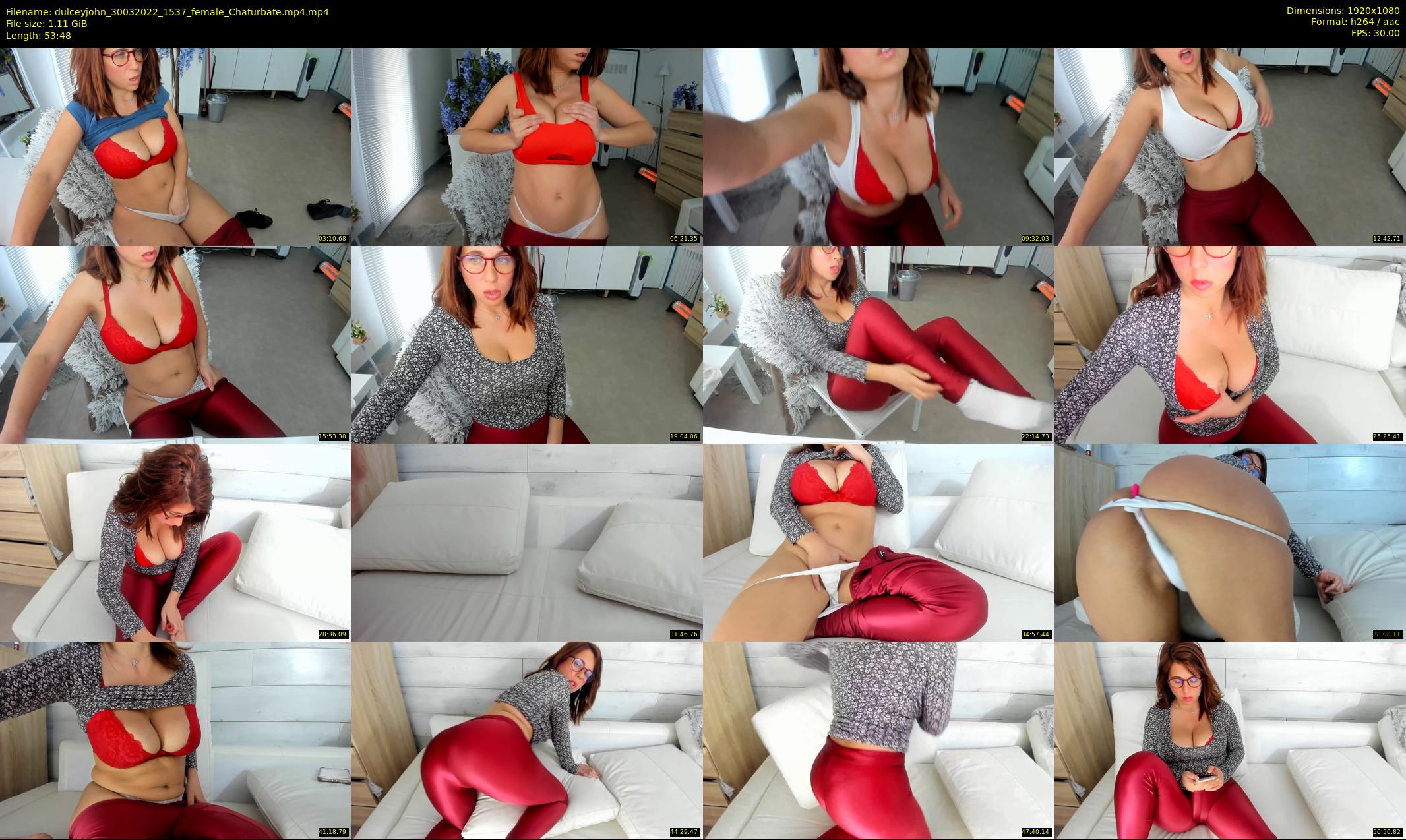 dulceyjohn — 54 minute Chaturbate female cam show recording, 1080p, Mar 30, 2022
