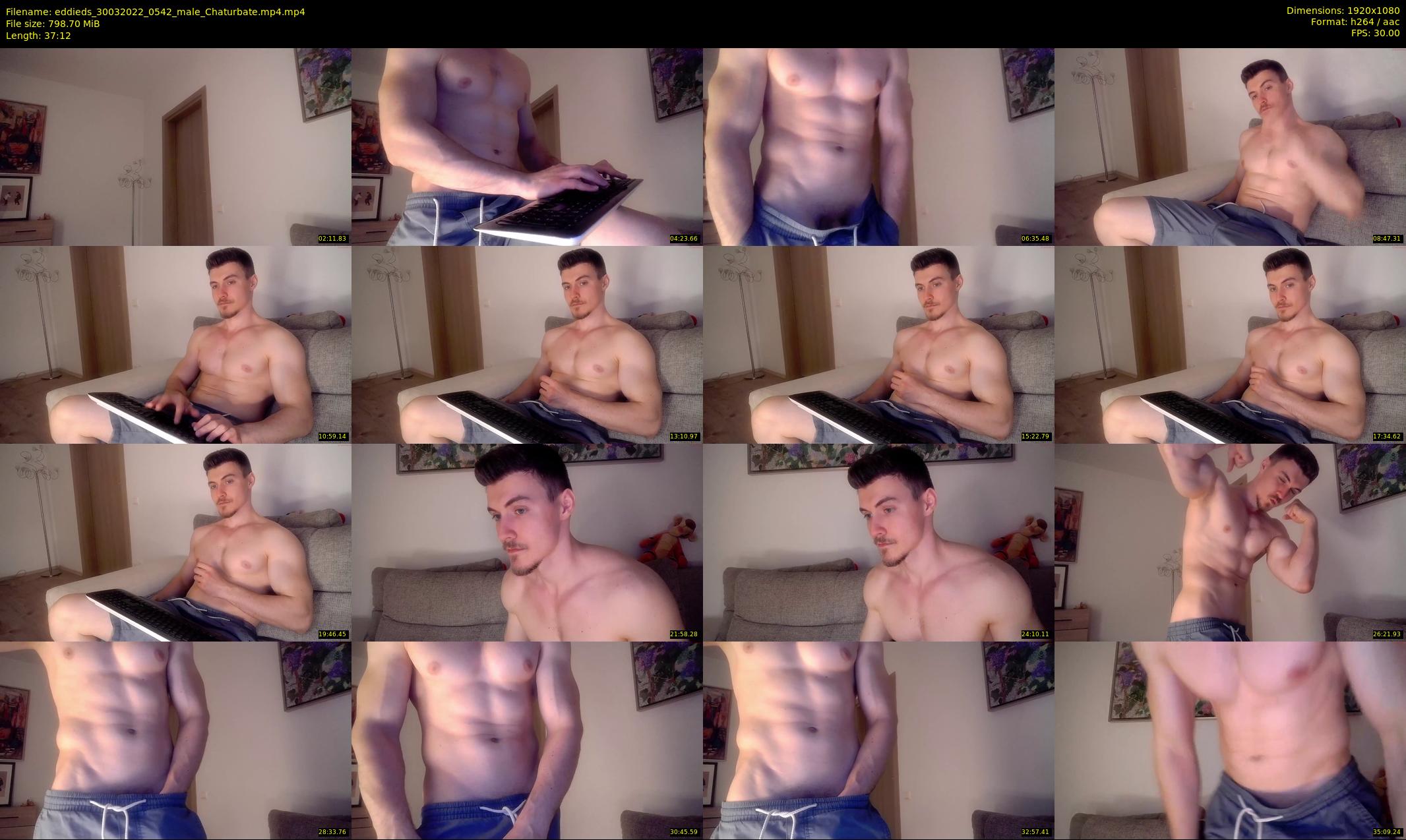 eddieds — 38 minute Chaturbate male cam show recording, 1080p, Mar 30, 2022