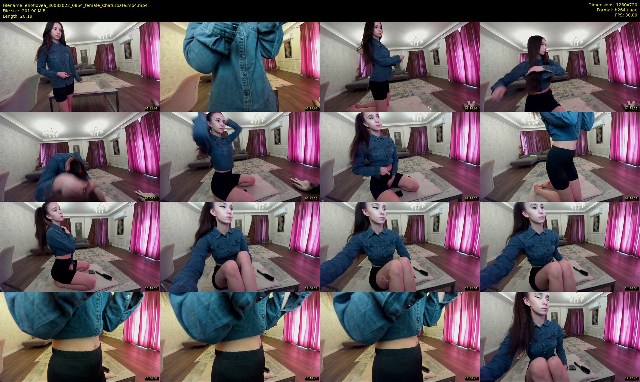 ehotlovea — 21 minute Chaturbate female cam show recording, 720p, Mar 30, 2022