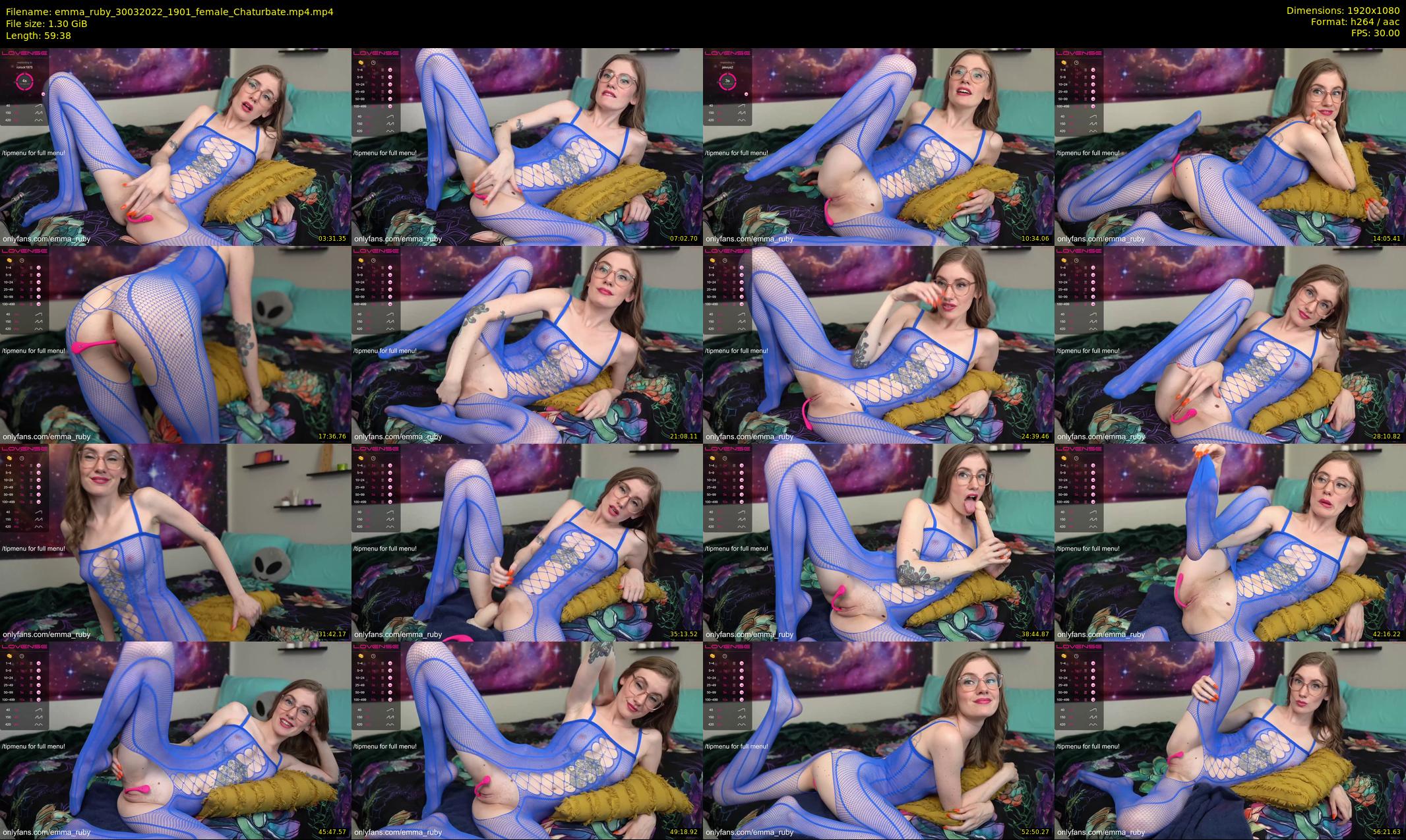 emma_ruby — 60 minute Chaturbate female cam show recording, 1080p, Mar 30, 2022