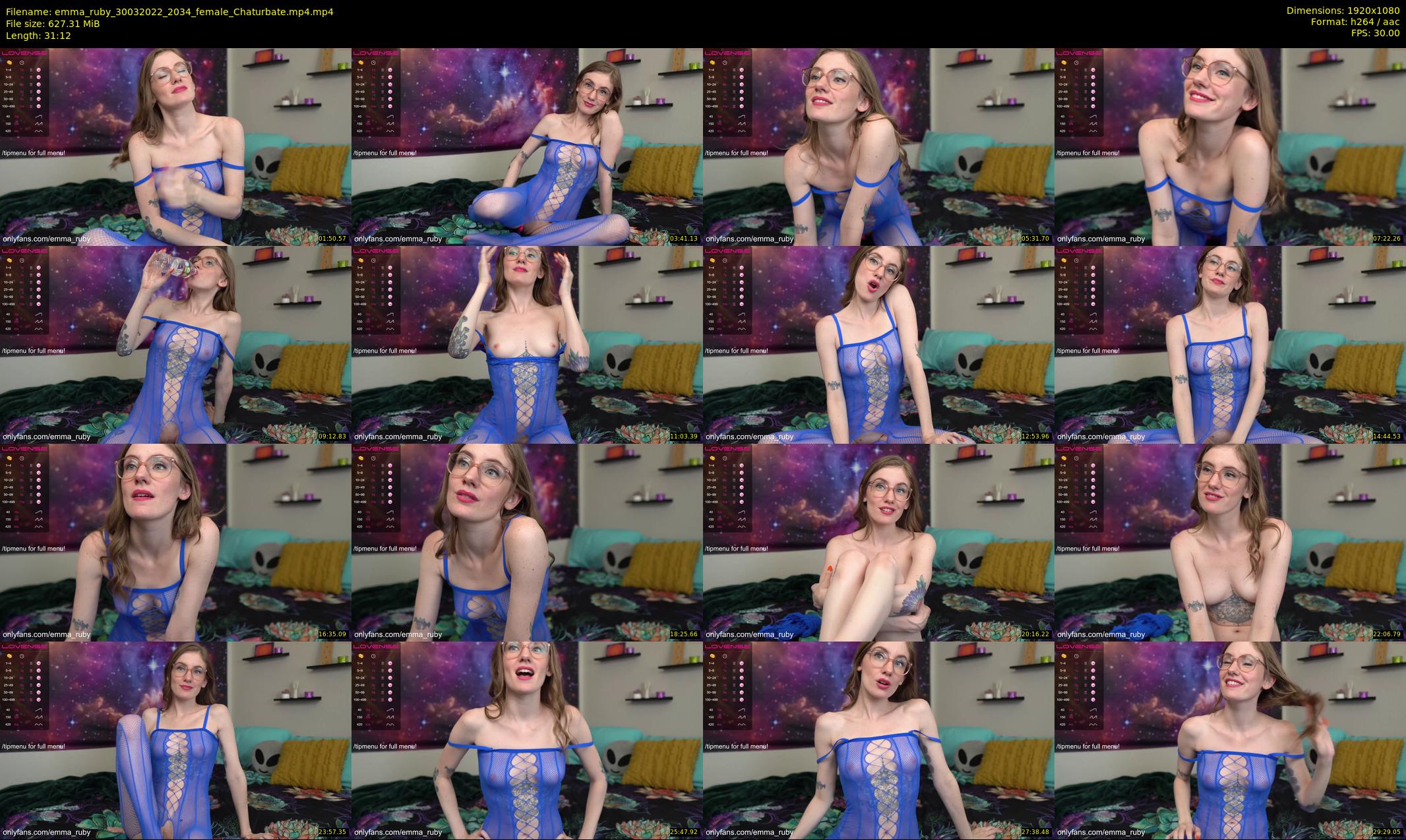 emma_ruby — 32 minute Chaturbate female cam show recording, 1080p, Mar 30, 2022