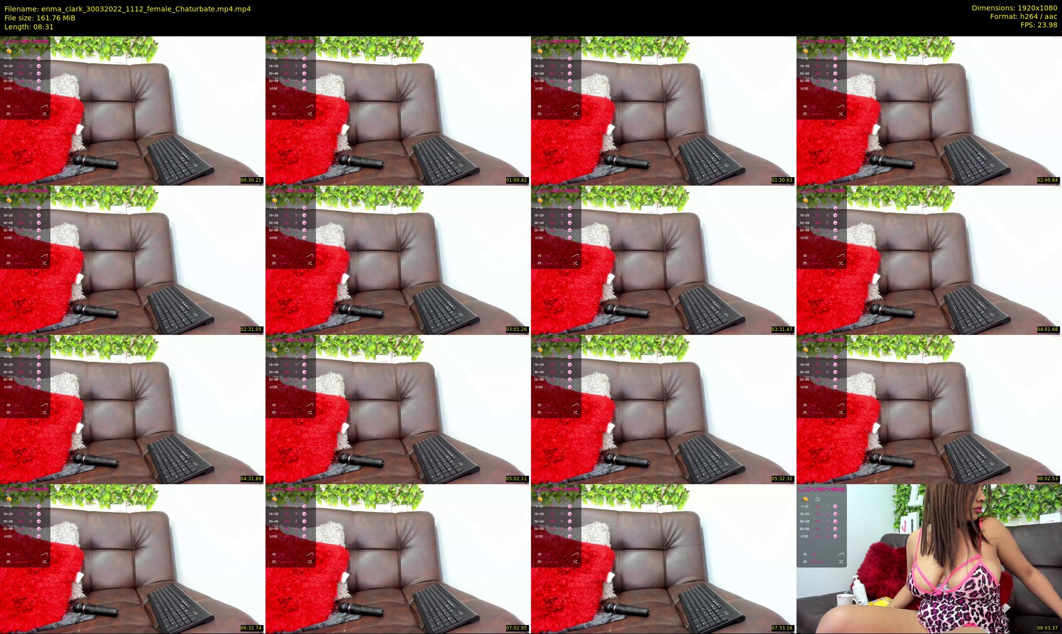 enma_clark — 9 minute Chaturbate female cam show recording, 1080p, Mar 30, 2022