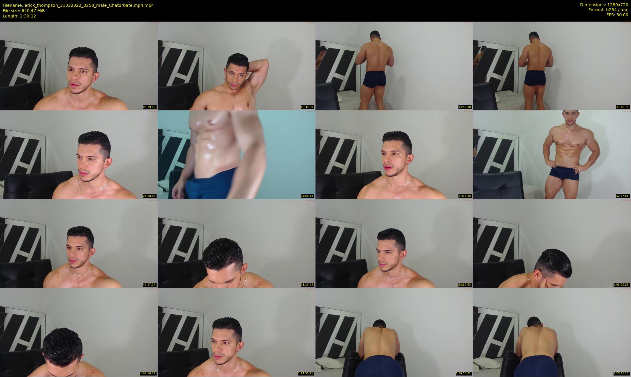 erick_thompson — 91 minute Chaturbate male cam show recording, 720p, Mar 31, 2022