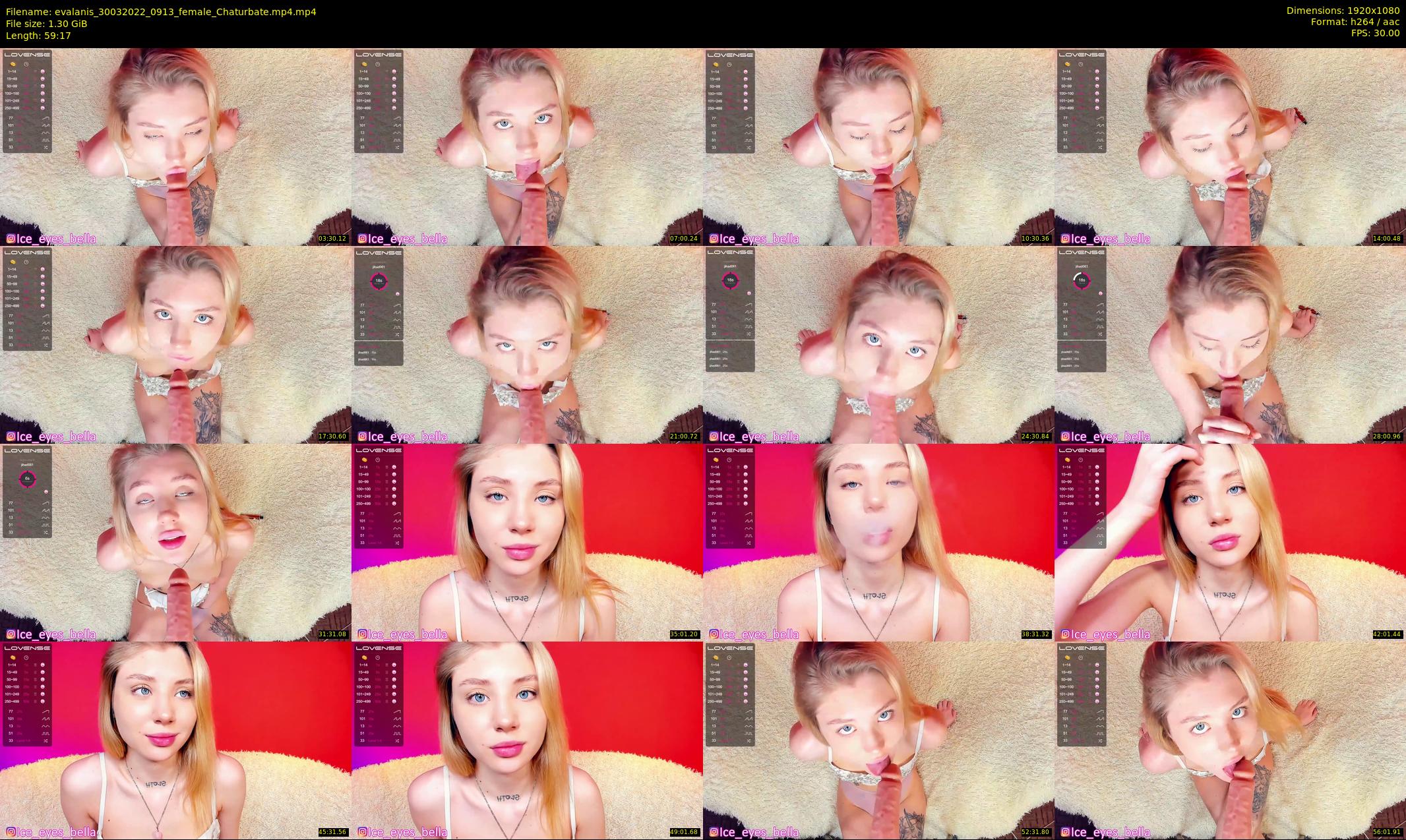 evalanis — 60 minute Chaturbate couple cam show recording, 1080p, Mar 30, 2022
