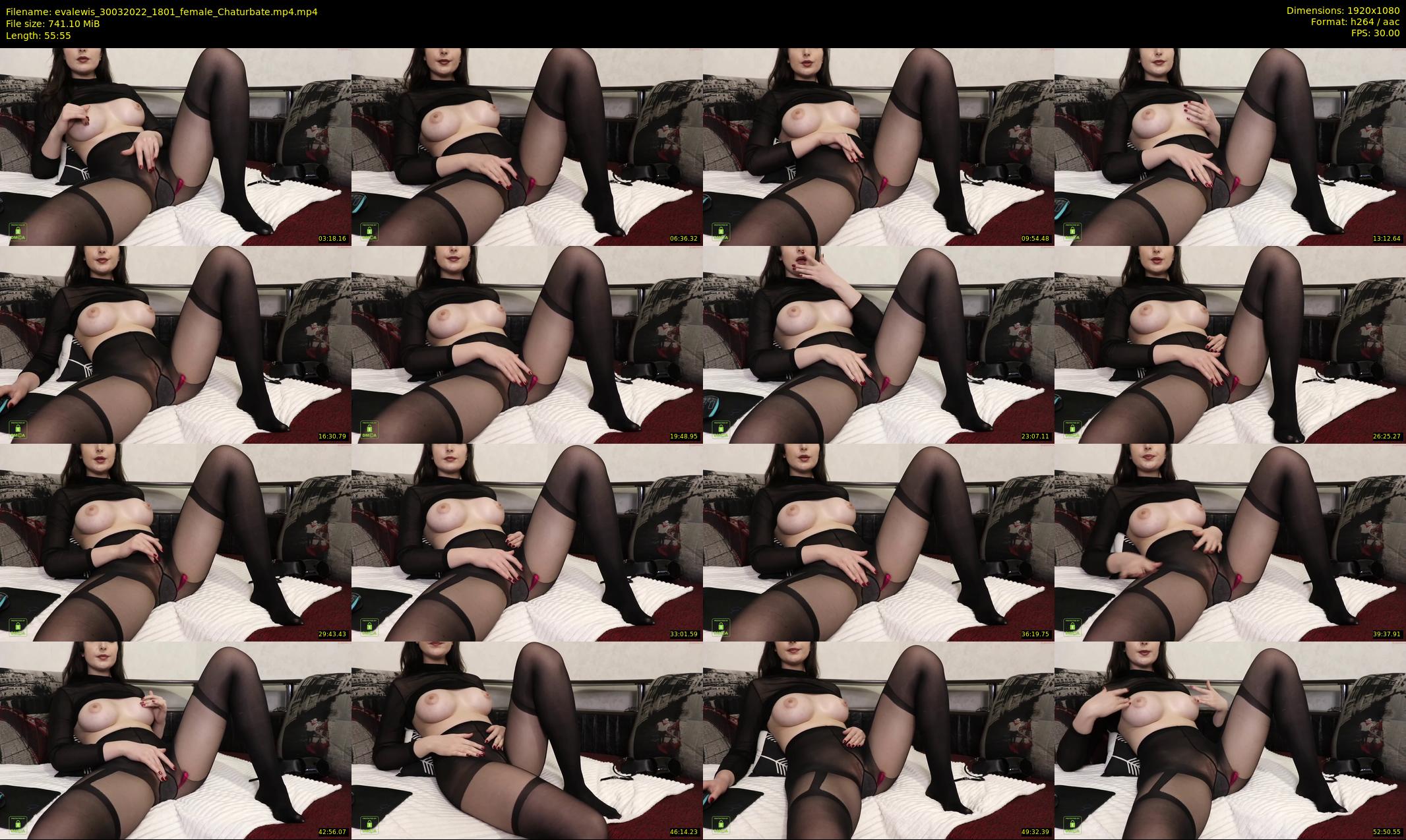 evalewis — 56 minute Chaturbate female cam show recording, 1080p, Mar 30, 2022