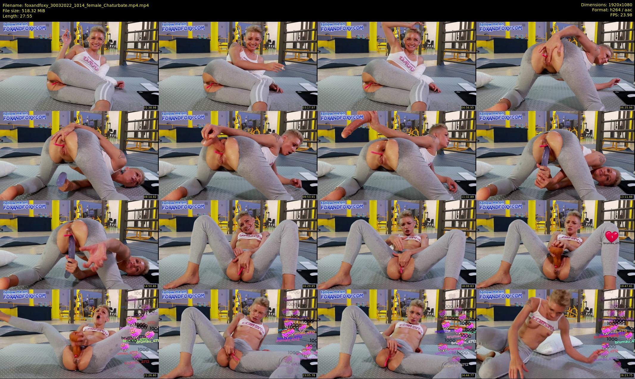 foxandfoxy — 28 minute Chaturbate couple cam show recording, 1080p, Mar 30, 2022