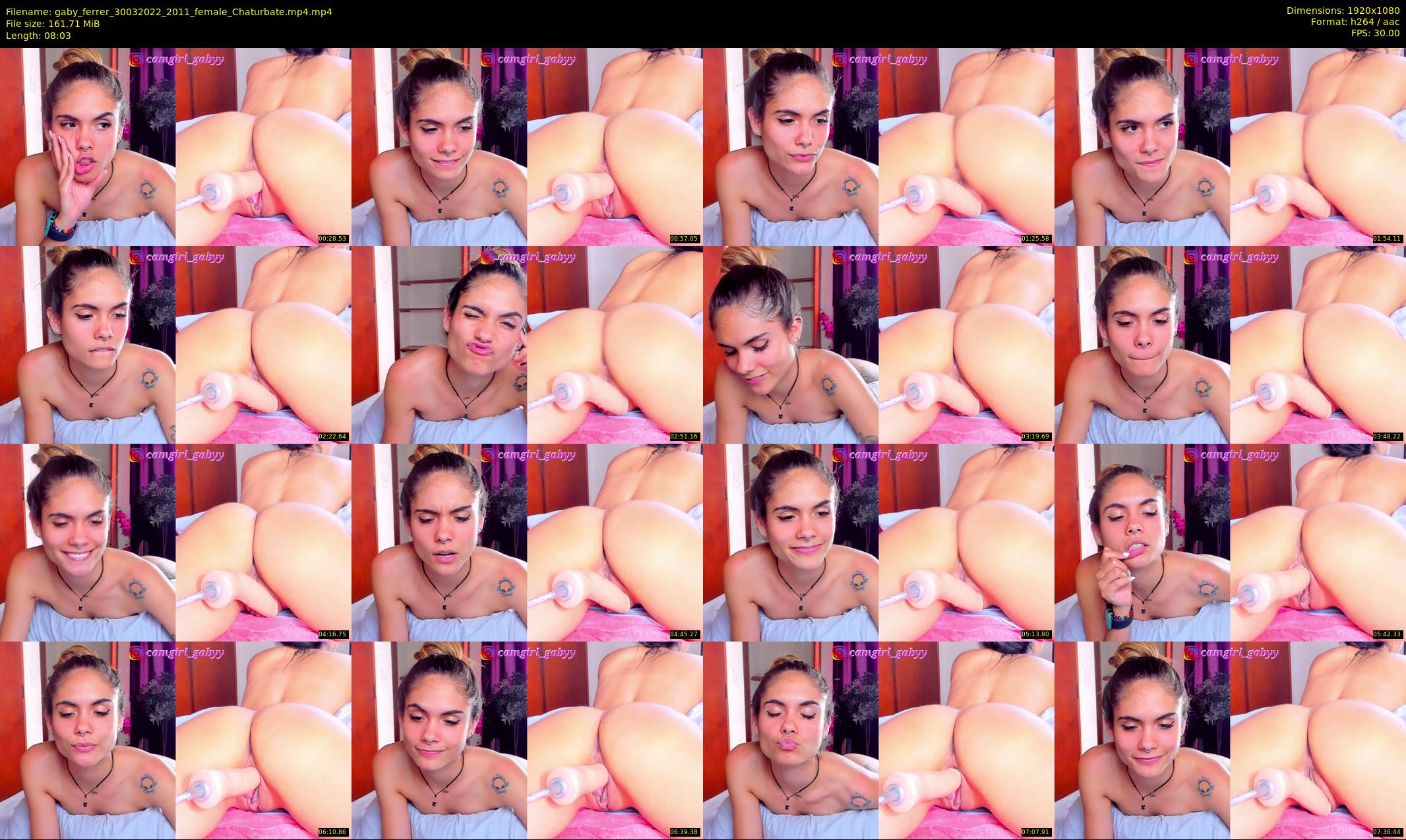 gaby_ferrer — 9 minute Chaturbate female cam show recording, 1080p, Mar 30, 2022