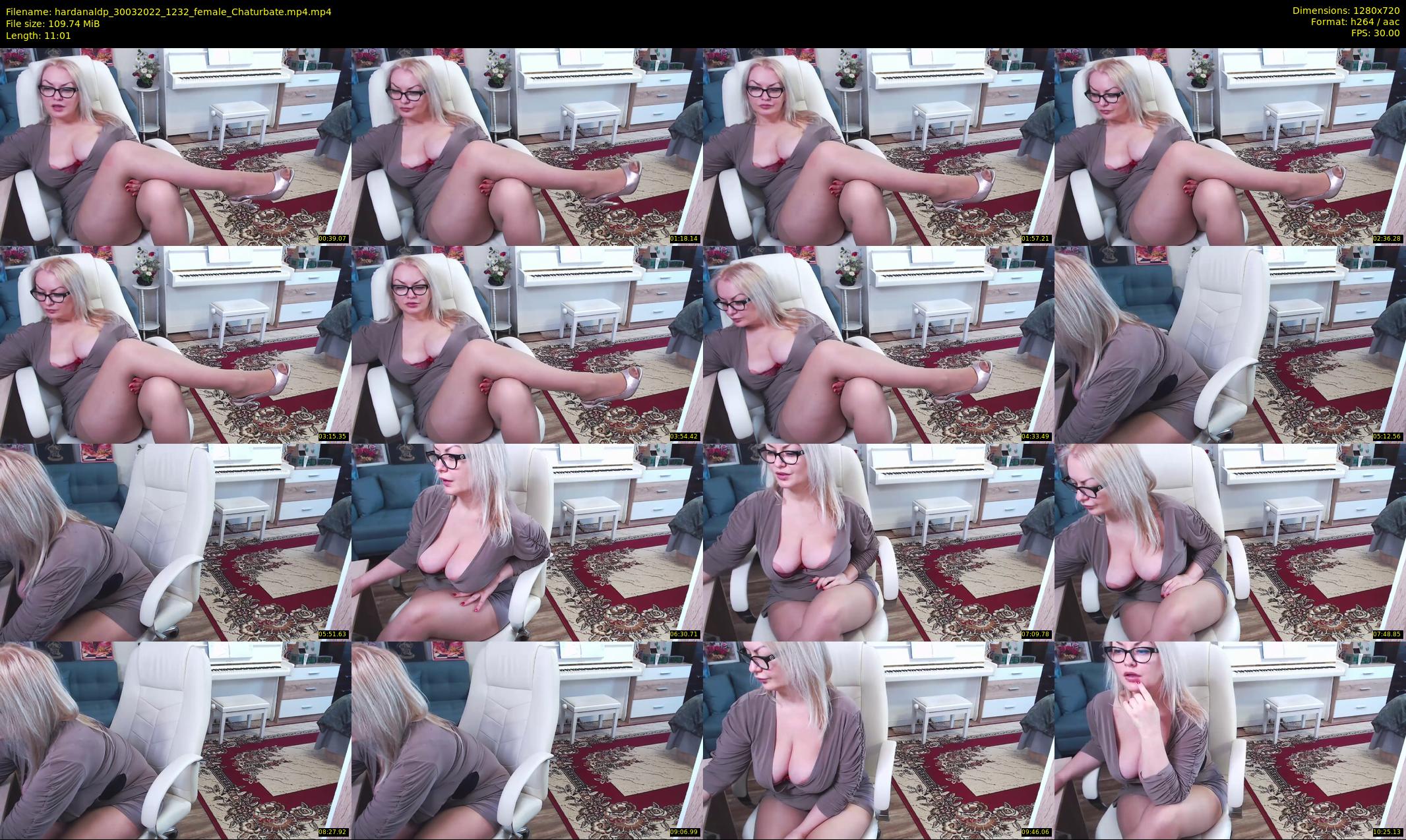 hardanaldp — 12 minute Chaturbate female cam show recording, 720p, Mar 30, 2022