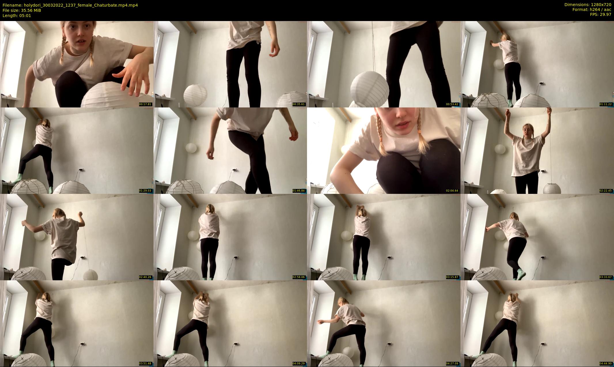 holydori — 6 minute Chaturbate female cam show recording, 720p, Mar 30, 2022