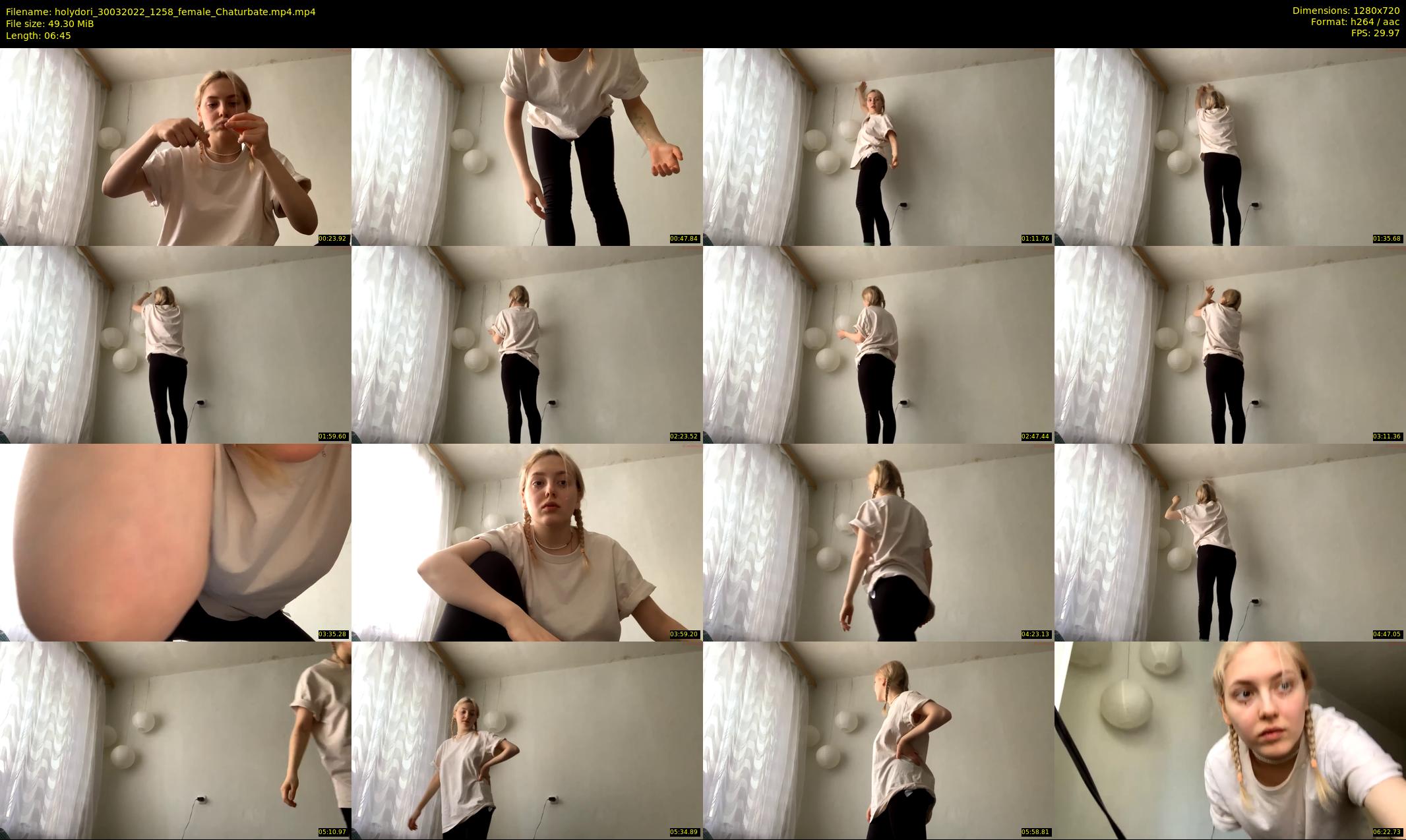 holydori — 7 minute Chaturbate female cam show recording, 720p, Mar 30, 2022
